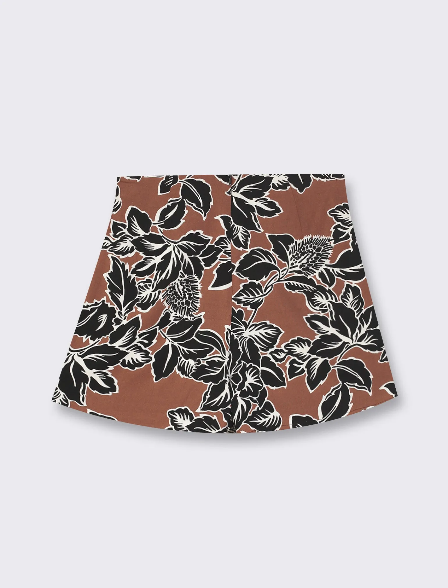 Donna Piazza Italia Donna | Shorts<Short in viscosa stampata con dettaglio pannello e nodo sul davanti - var 1