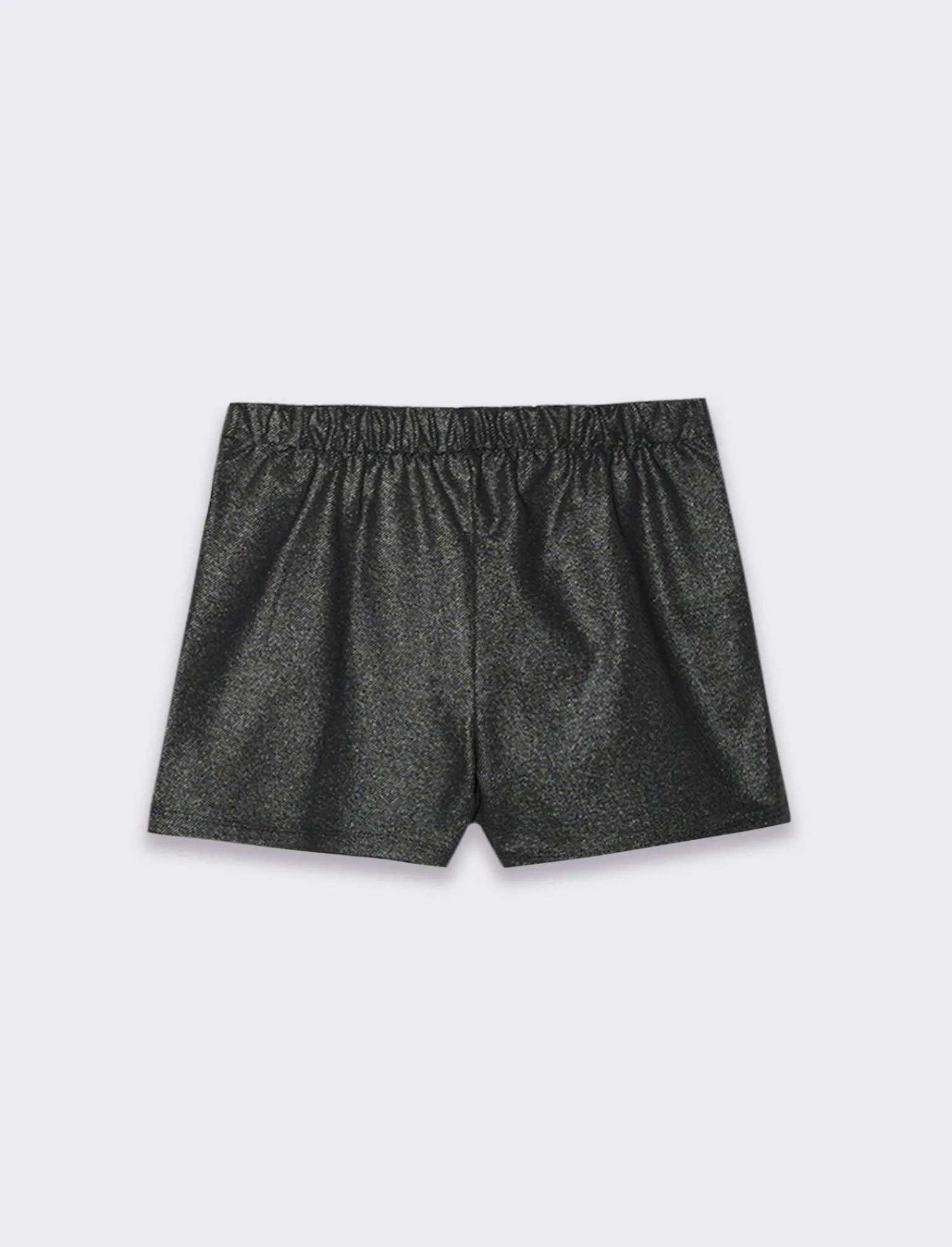 Piazza Italia Bambina | Gonne E Shorts<Short panta-gonna in tessuto elastico laminato e ccassorio-fibbia sul davanti -
