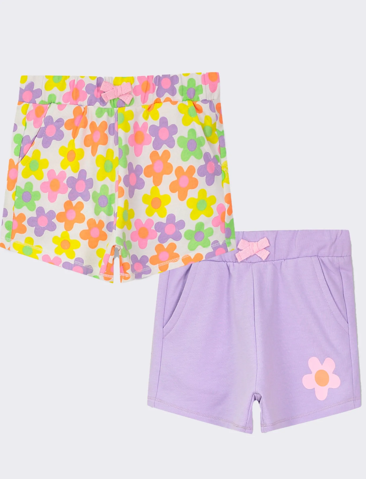Piazza Italia Neonata<Shorts 2 pack in felpa -