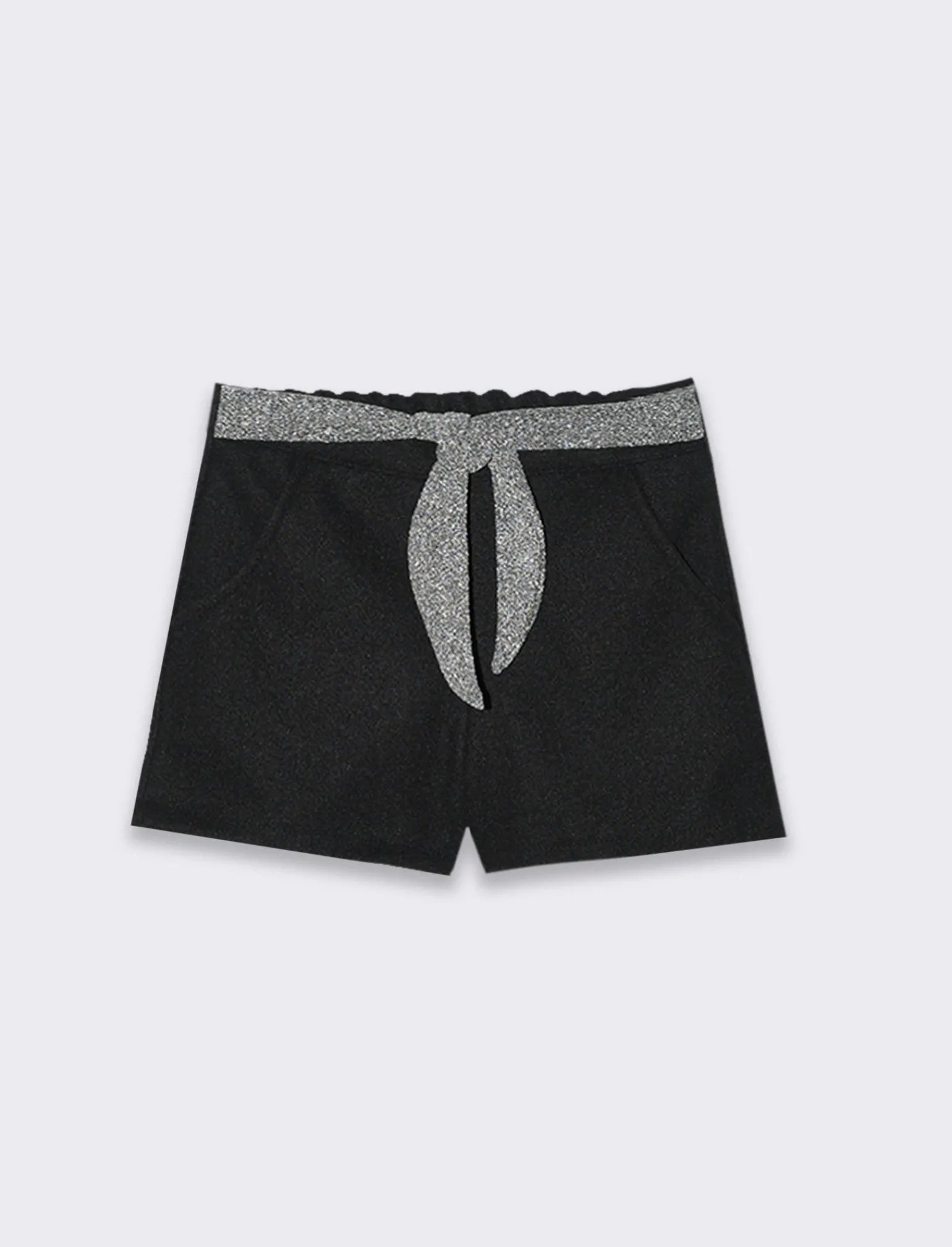 Piazza Italia Bambina | Gonne E Shorts<Shorts da bambina in panno - Nero