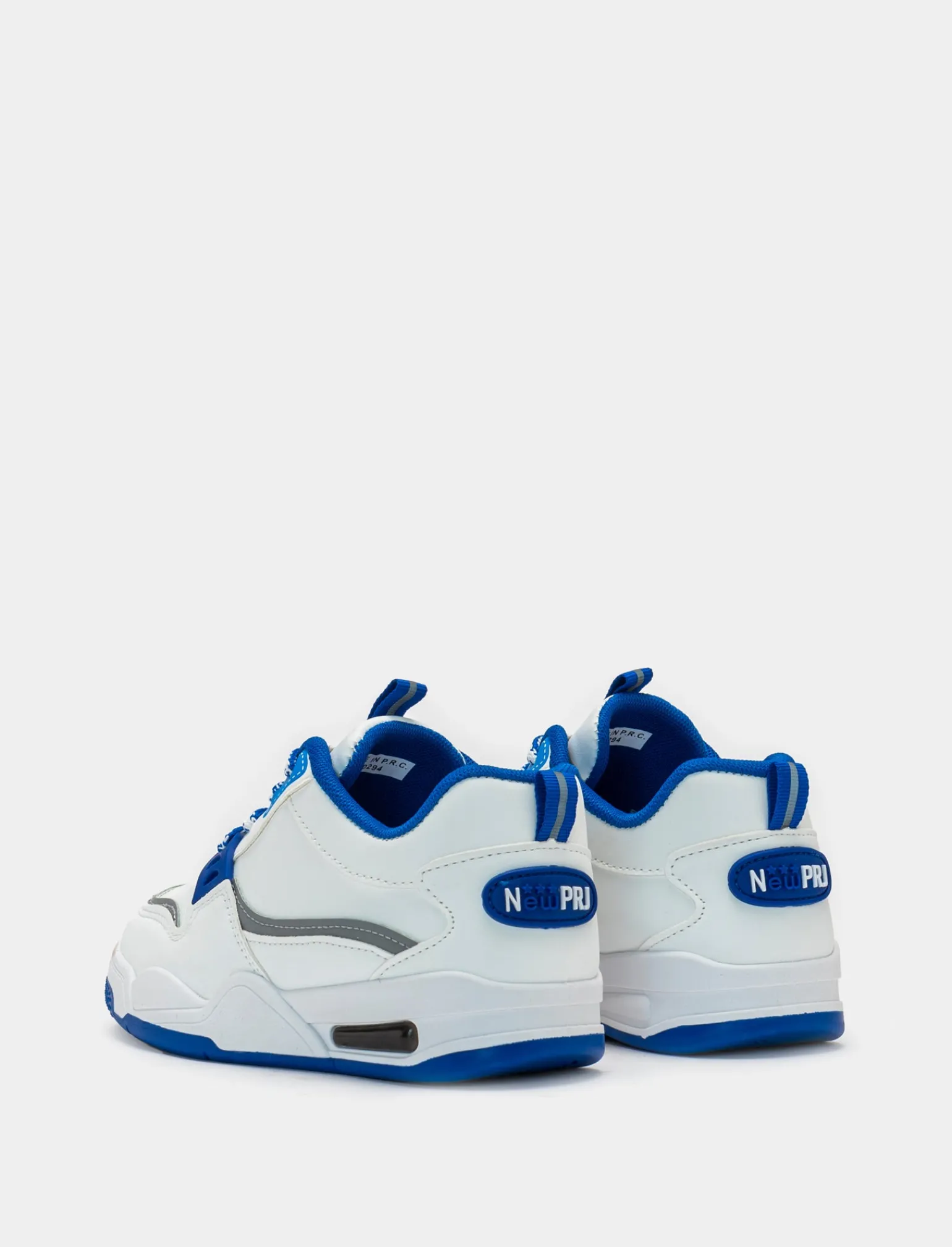 Bambino Piazza Italia Bambino | Sneakers<Sneakers a collo alto con riporti blu e grigio -