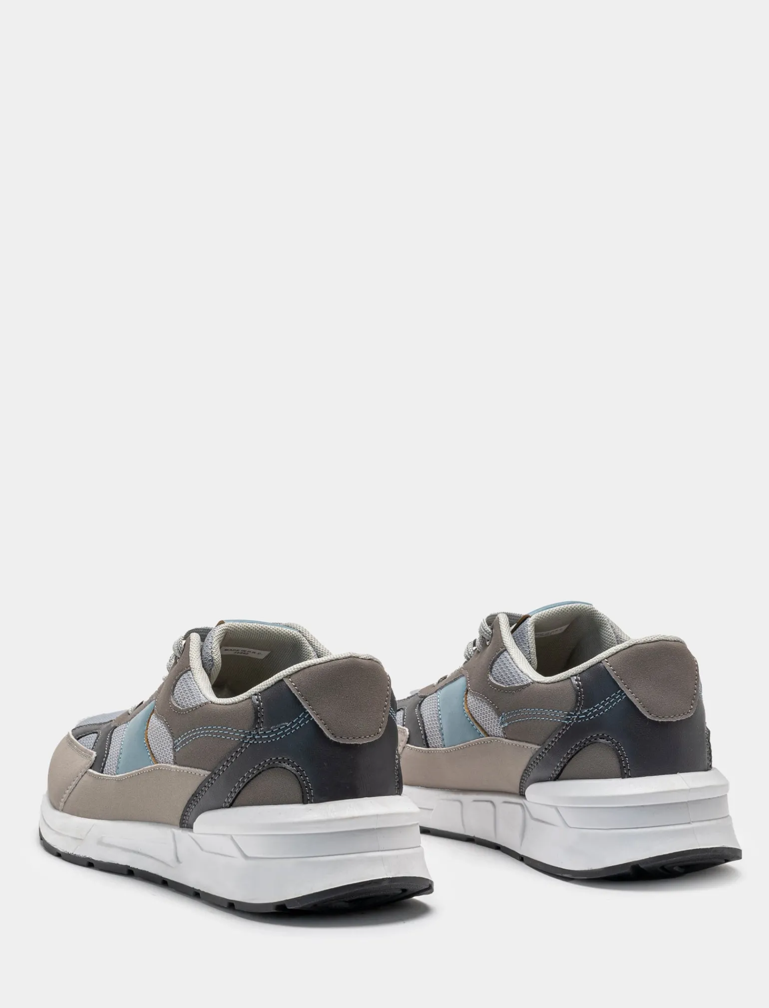 Uomo Piazza Italia Uomo | Sneakers<Sneakers multicolor in poliuretano e tessuto sintetico. -