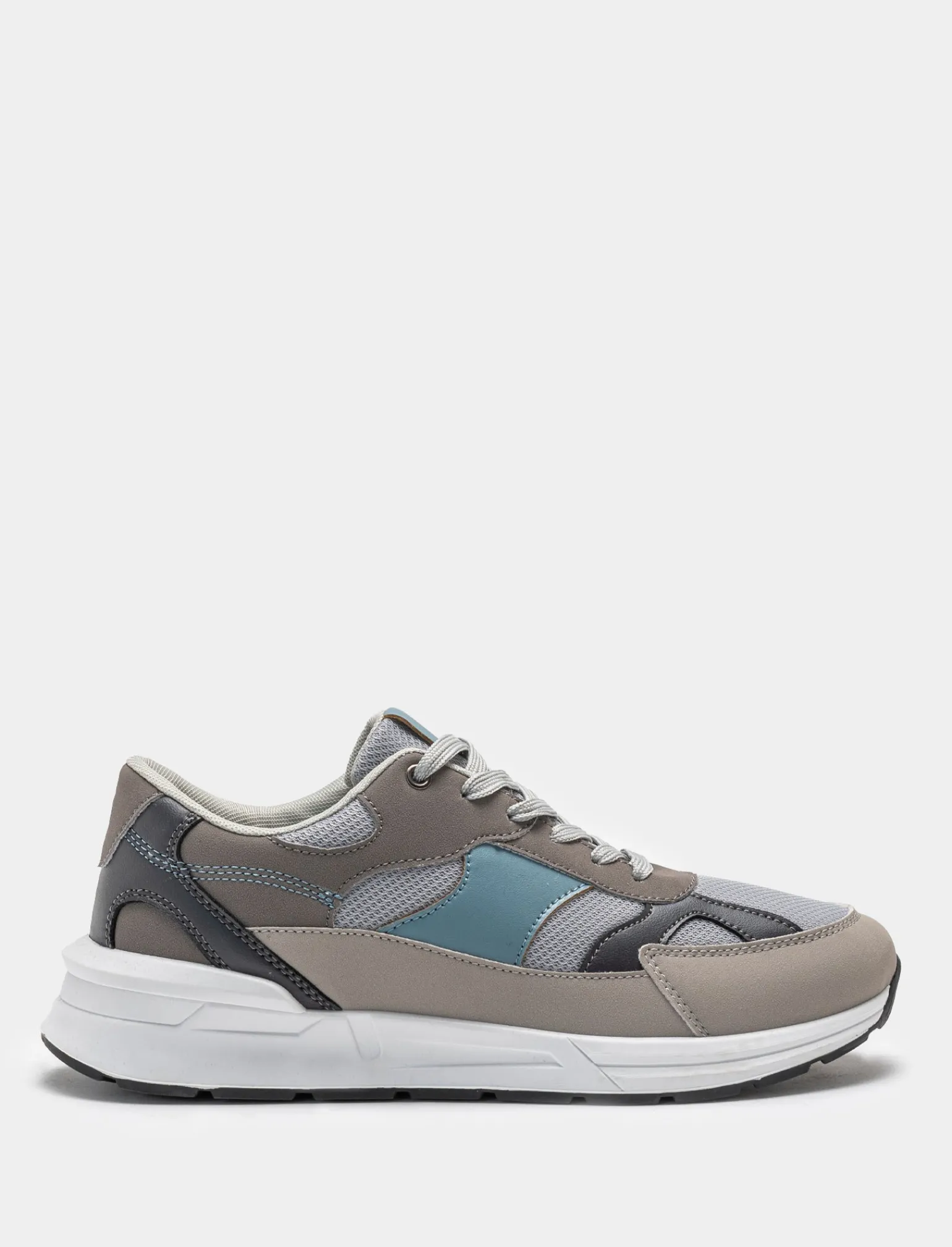Uomo Piazza Italia Uomo | Sneakers<Sneakers multicolor in poliuretano e tessuto sintetico. -