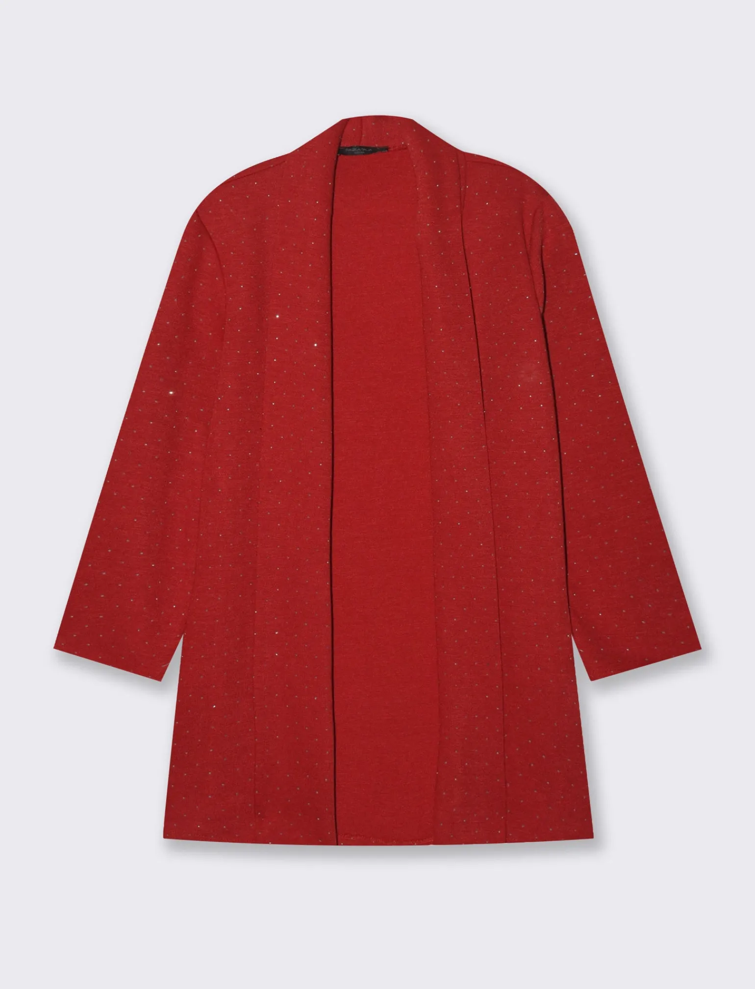 Donna Piazza Italia Giacche E Blazer<SPOLVERINO CON STRASS - Rosso