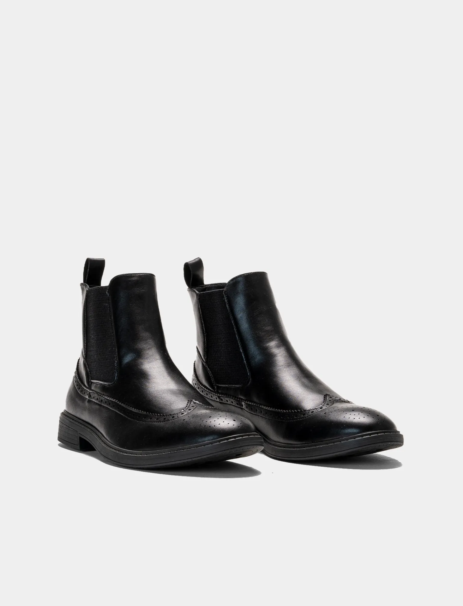 Uomo Piazza Italia Stringate E Mocassini | Stivali<Stivale chelsea con fasce elastiche lateriali e ornamento coda di rondine -