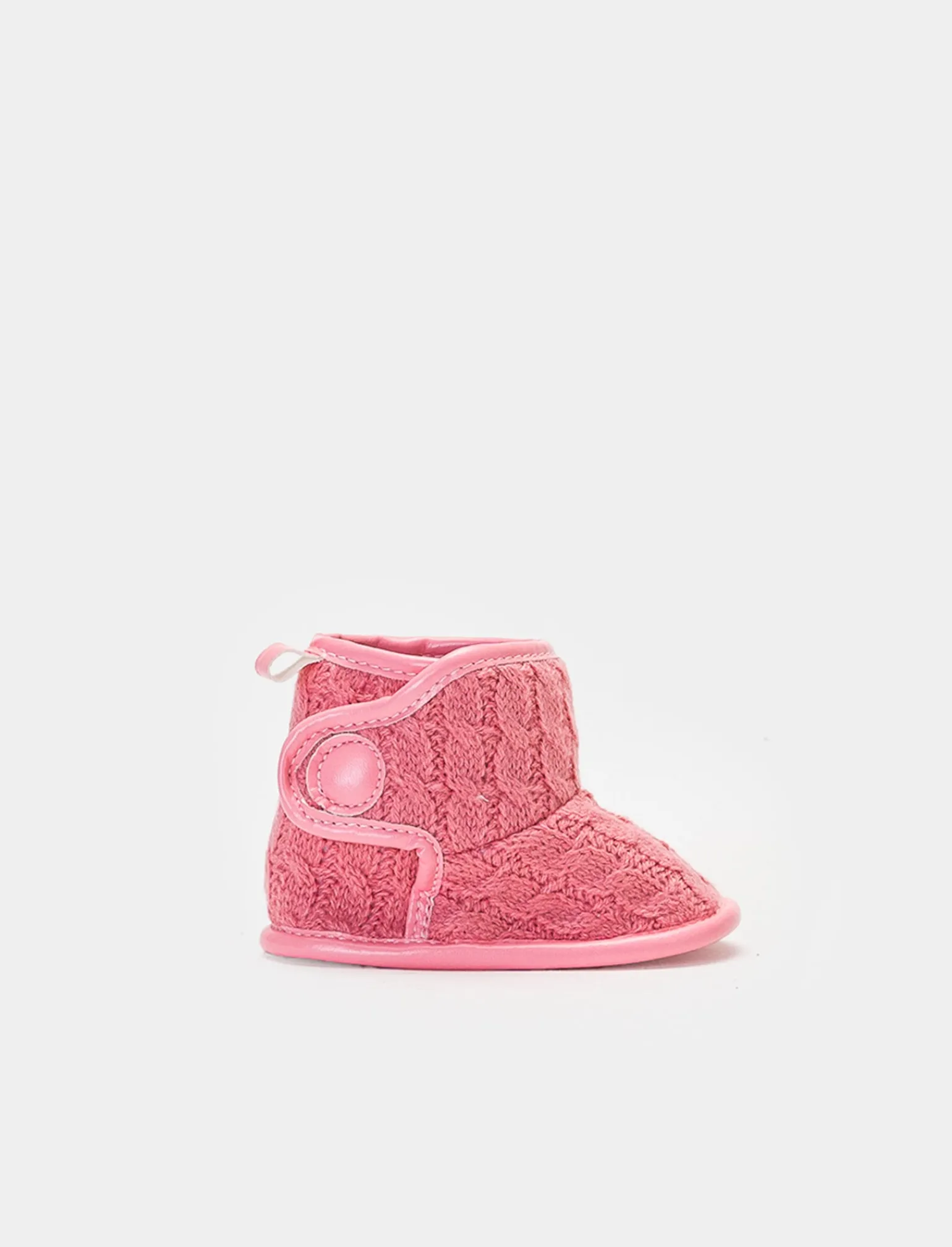 Piazza Italia Scarpe<Stivaletto a maglia in tessuto con suola anti scivolo - Rosa
