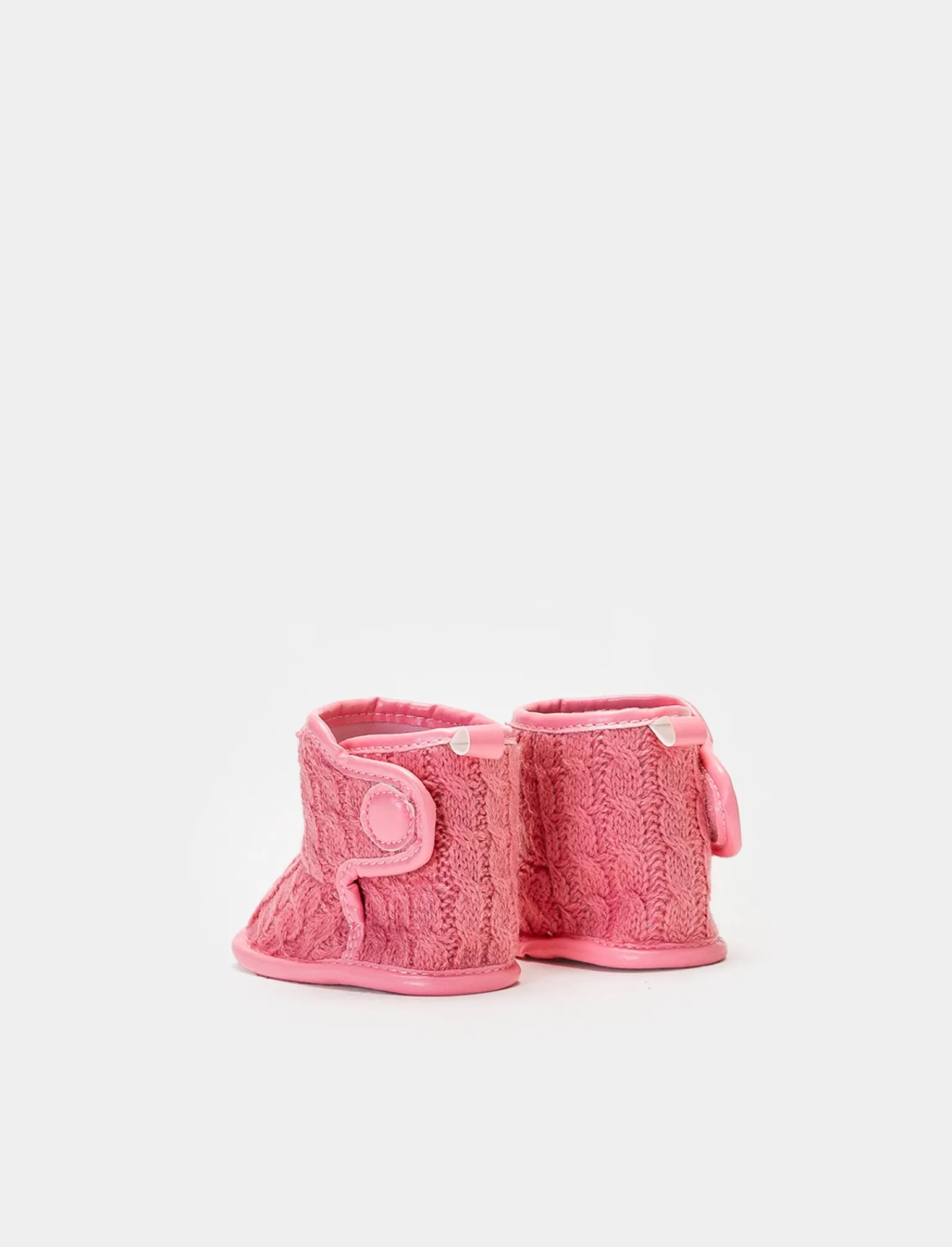 Piazza Italia Scarpe<Stivaletto a maglia in tessuto con suola anti scivolo - Rosa