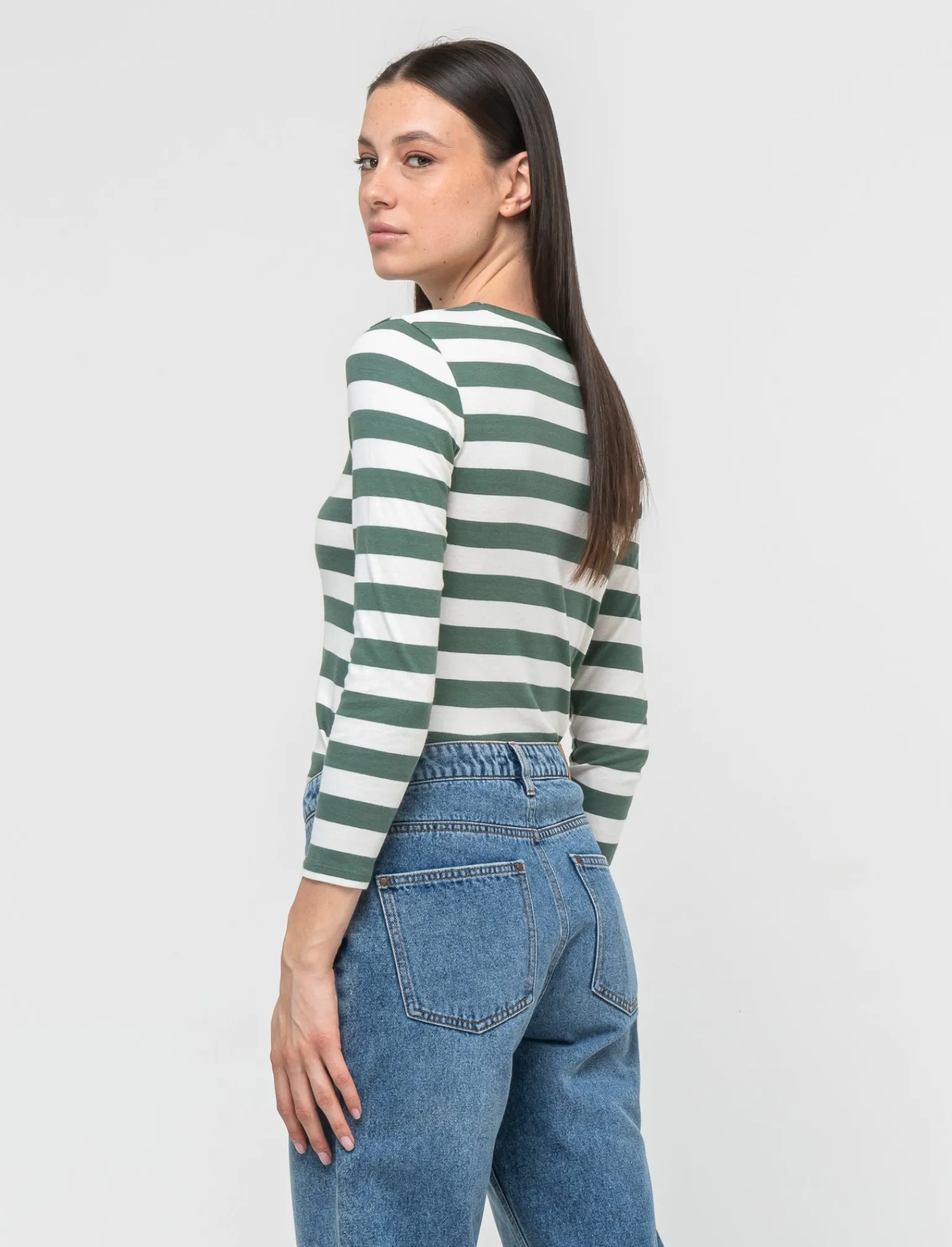 Donna Piazza Italia Donna | Maglieria<T shirt mezza manica girocollo vestibilità slim - var 2