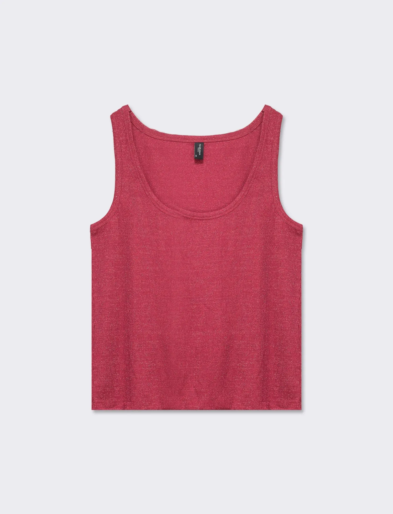Donna Piazza Italia T-Shirt E Top<Top elastico con isnerti filo effetto metallizzato - india