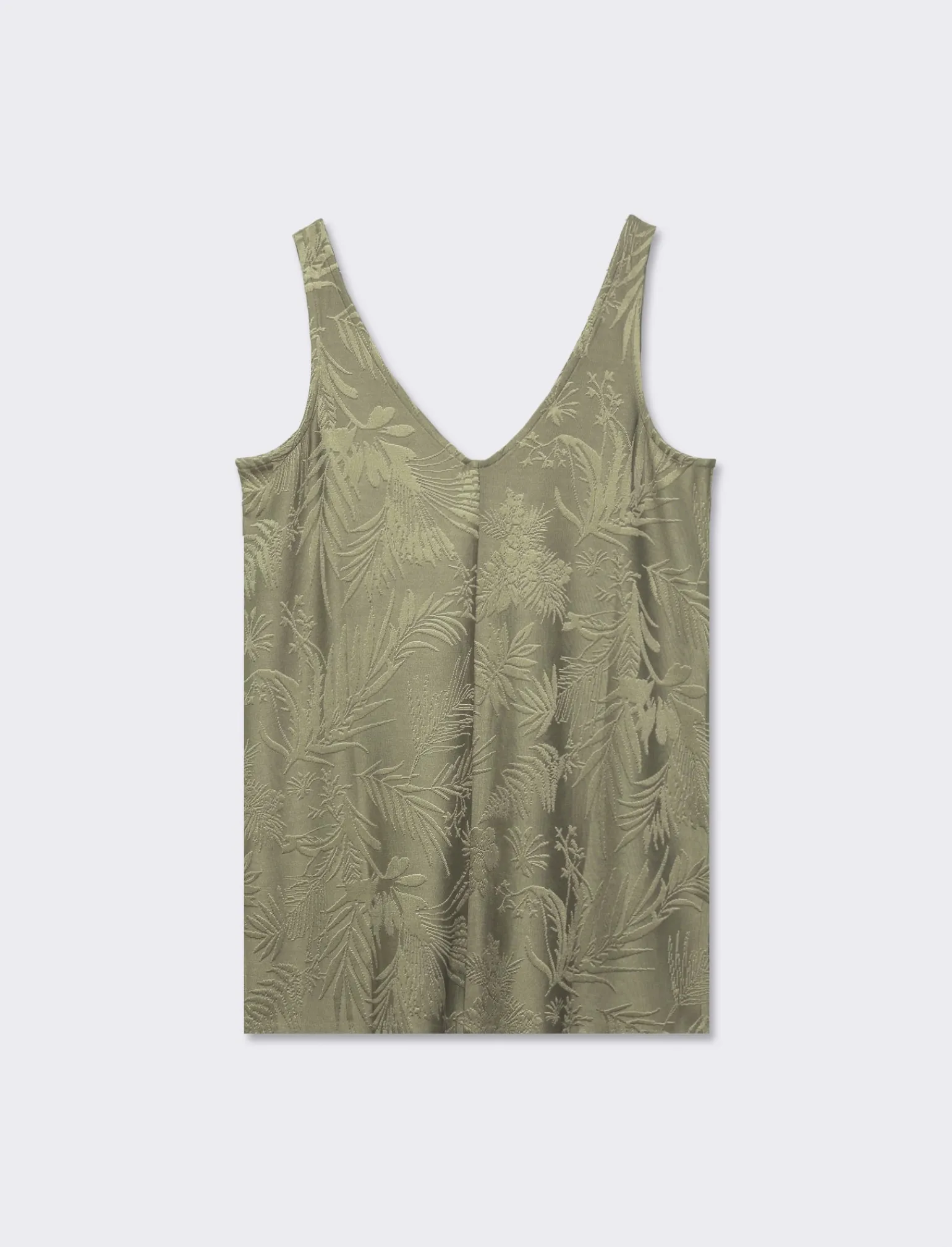 Donna Piazza Italia T-Shirt E Top<Top elatsico vestibilità regular e lavorazione jaquard - Kaky 1