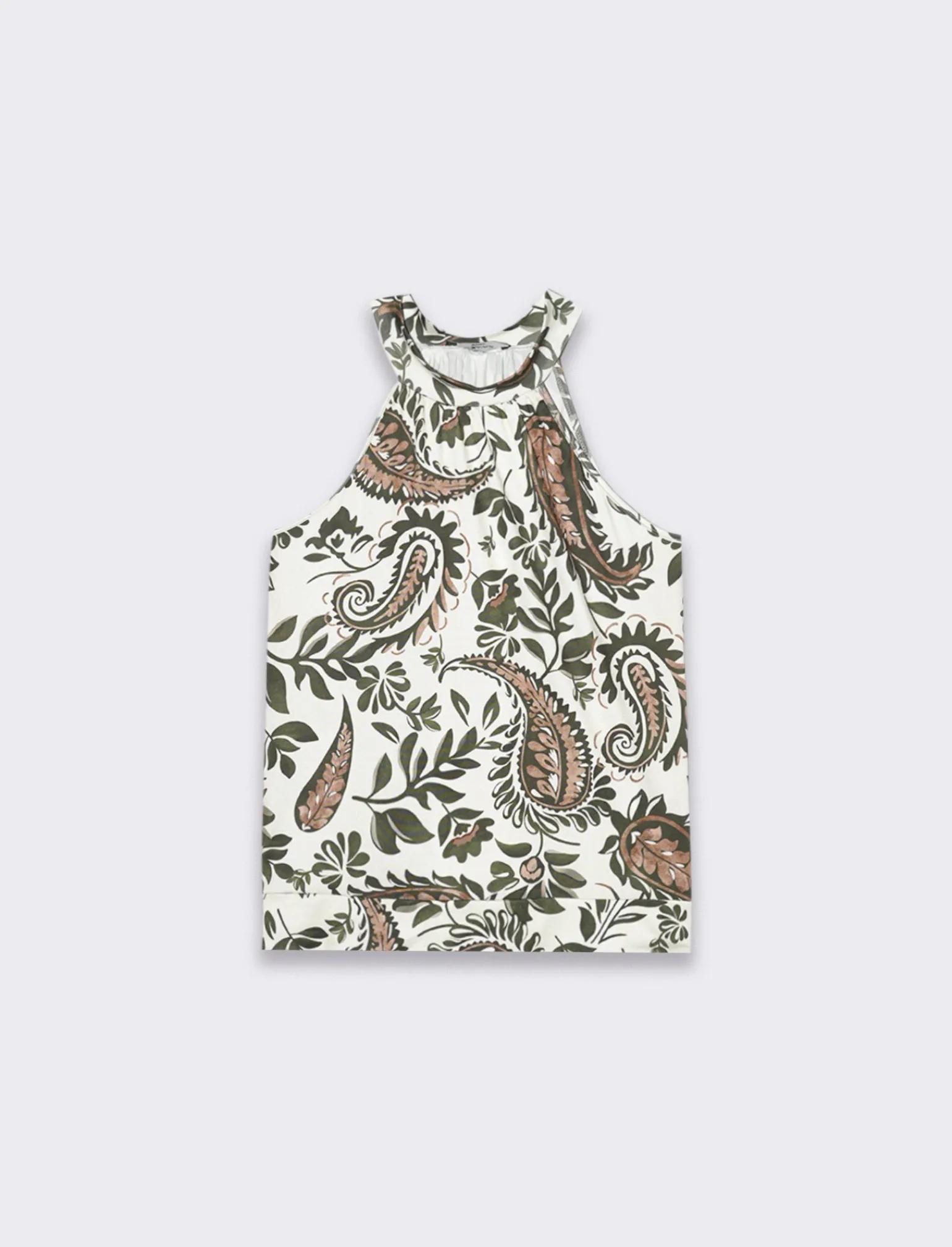 Donna Piazza Italia T-Shirt E Top<Top halter neck stampato da donna - Ve.milit.