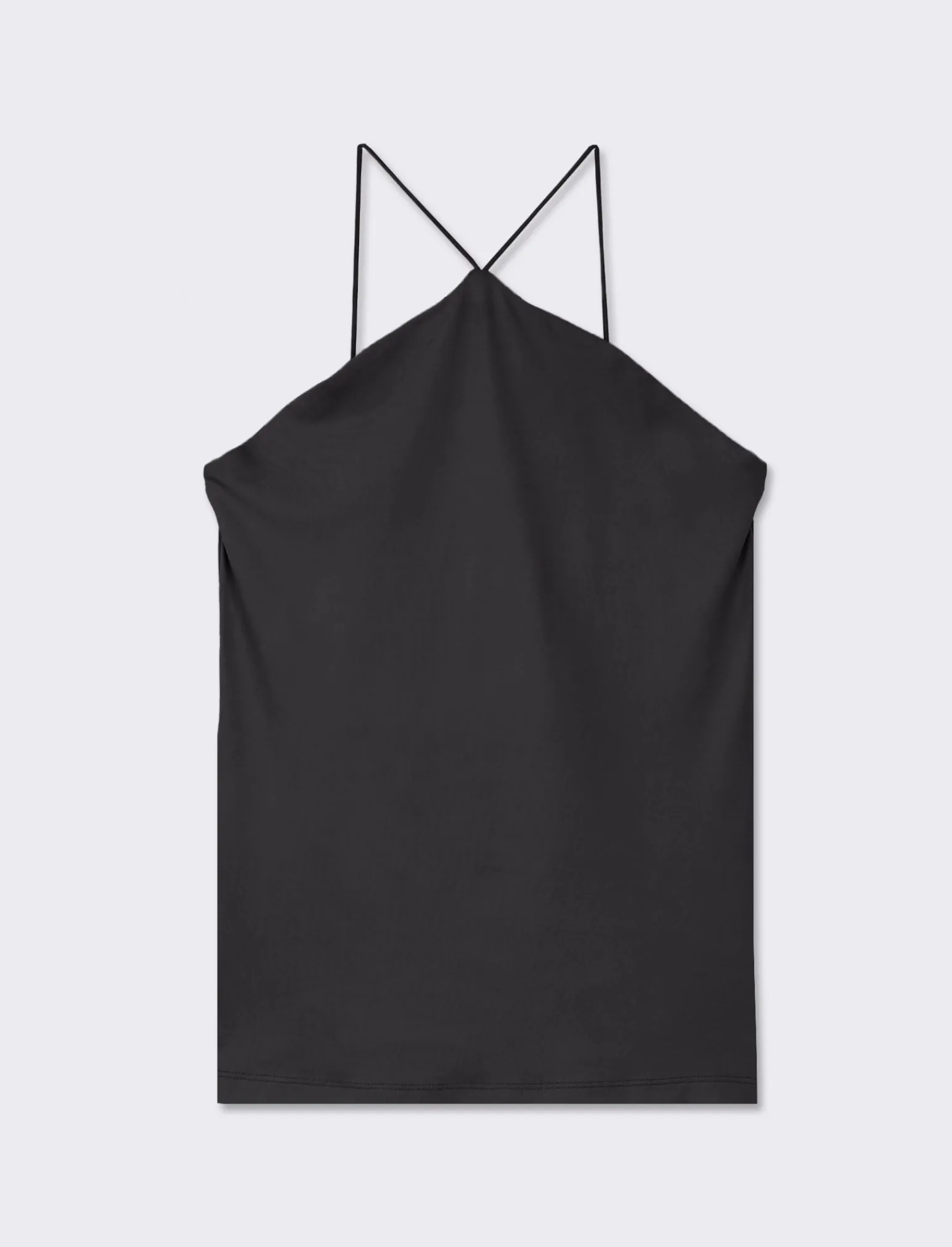 Donna Piazza Italia T-Shirt E Top<Top in tessuto elastico con bretelle incrociate sul davanti -