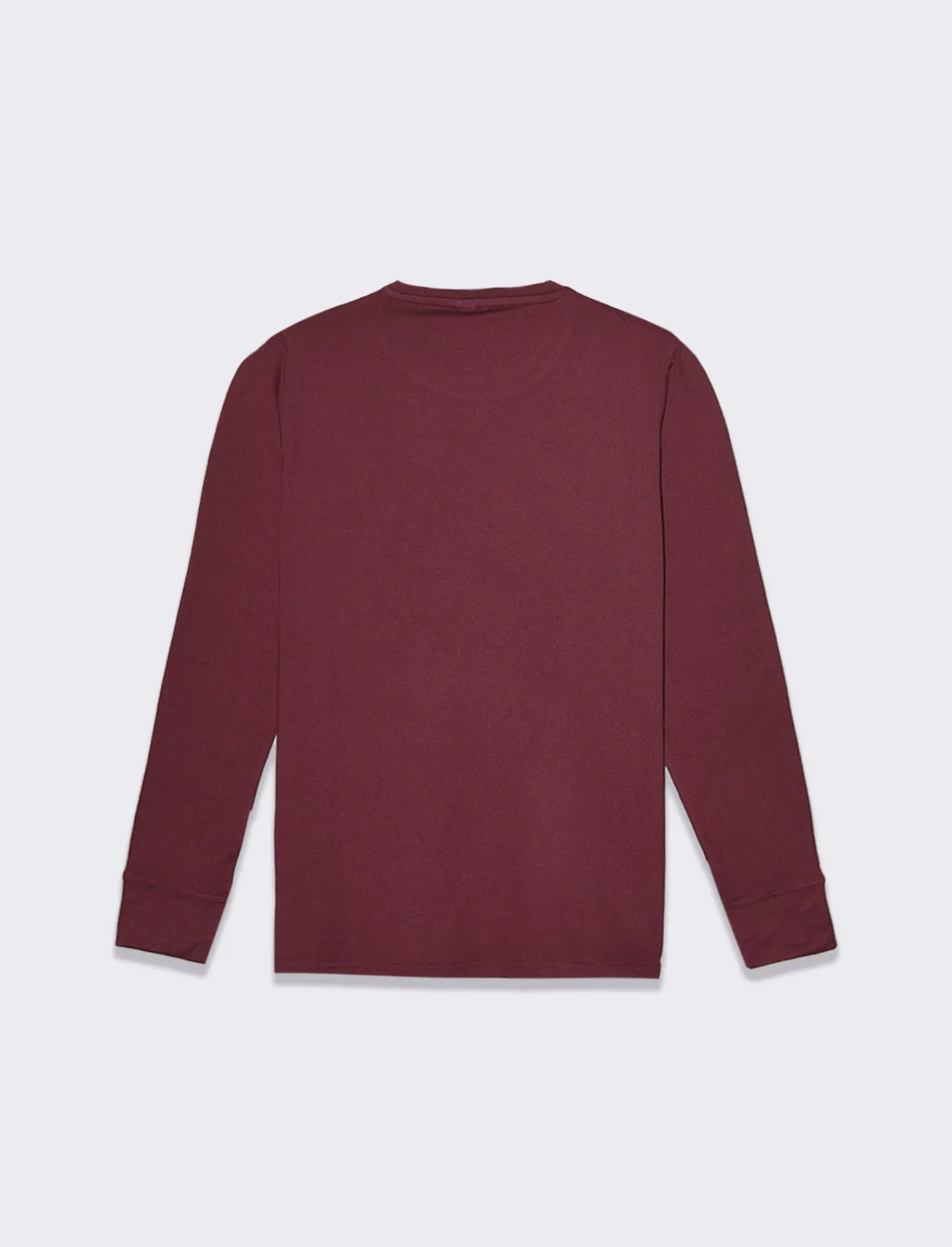 Donna Piazza Italia Donna | Maglieria<T-shirt basica a manica lunga con spacco sul polsino - Lampone