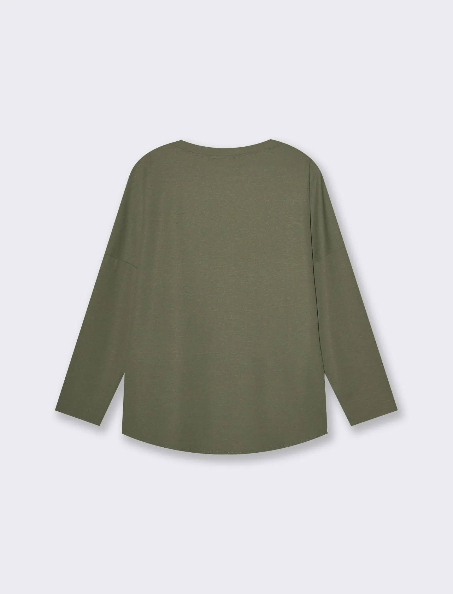 Donna Piazza Italia Donna | Maglieria<T-shirt basica manica lunga giro collo da donna - Ve.milit.