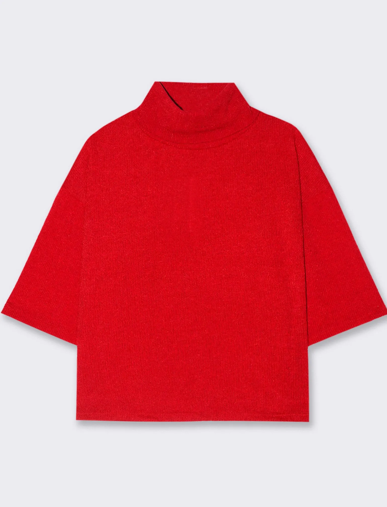 Donna Piazza Italia T-Shirt E Top<T-shirt con manica a 3/4 - Rosso