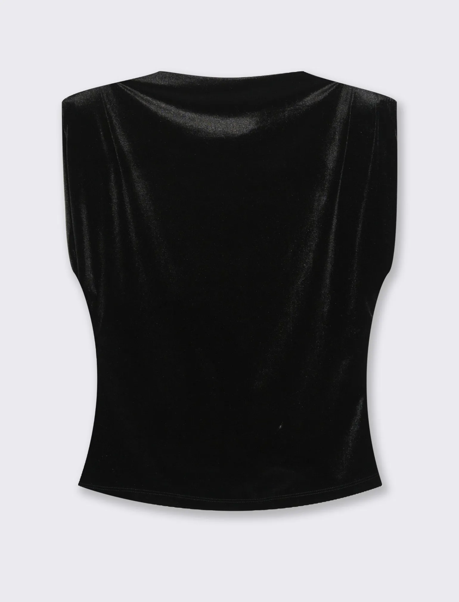 Donna Piazza Italia T-Shirt E Top<T-shirt con manica ad aletta in velluto -