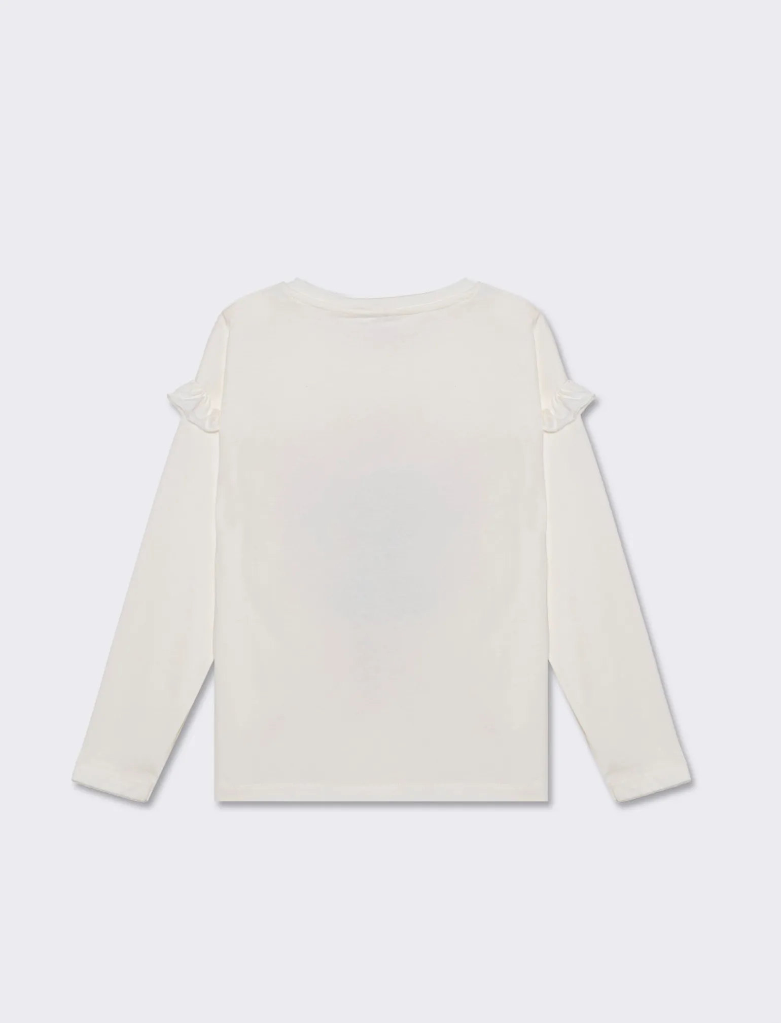 Piazza Italia Bambina | T-Shirt E Top<T-shirt con stampa minnie e rouches alle maniche  - sporco