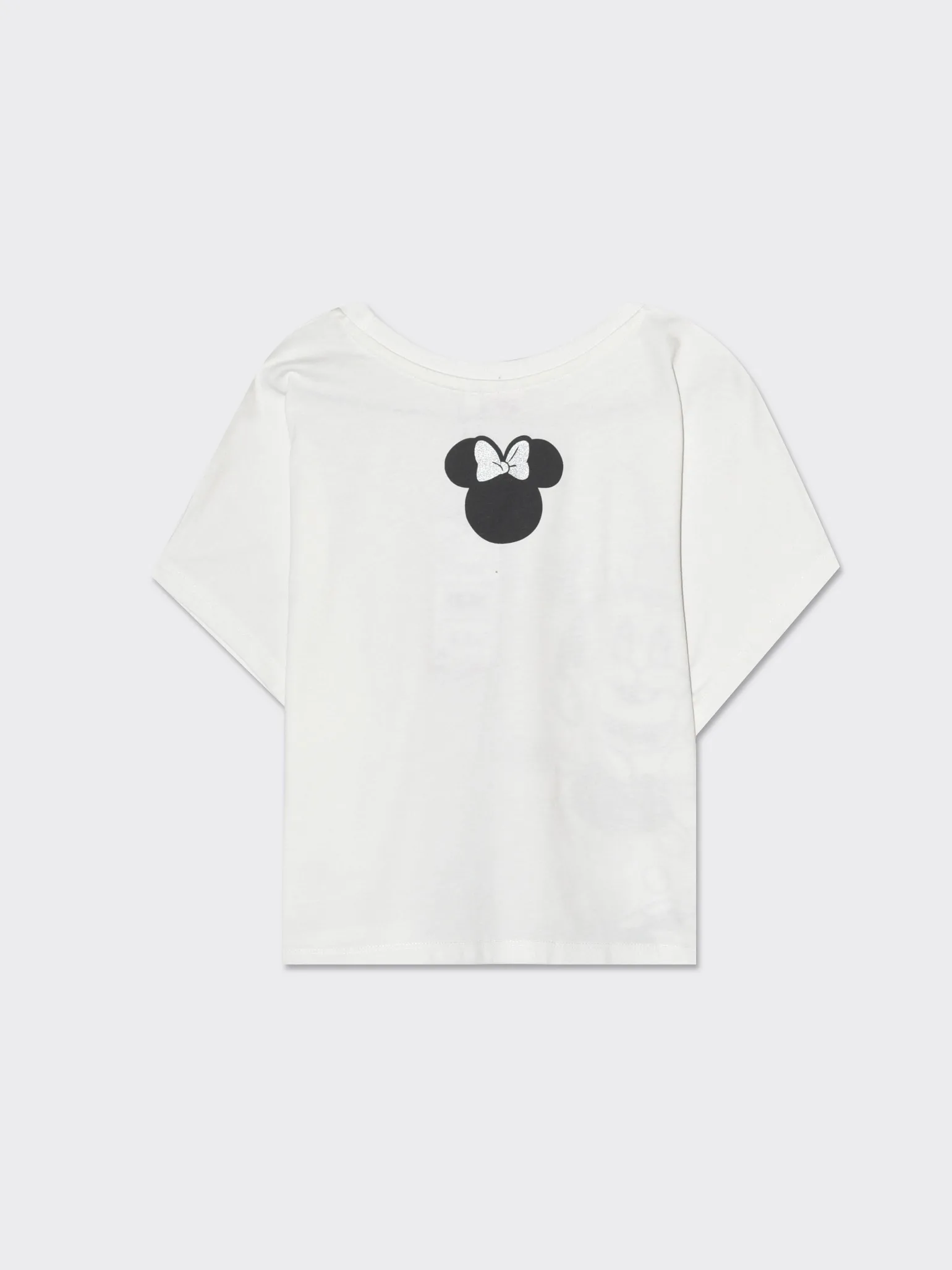 Piazza Italia T-Shirt E Top | T-Shirt E Top<T-shirt girocollo 100% cotone con stampa minnie sul davanti e sul dietro - sporco