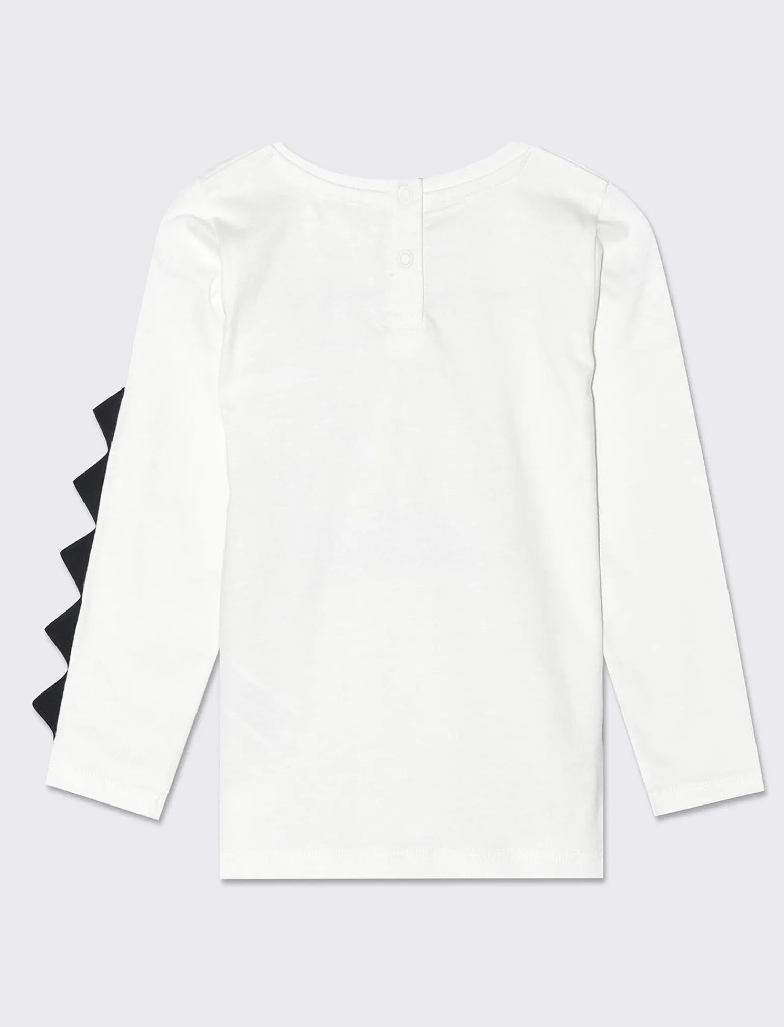 Piazza Italia Neonato | T-Shirt E Top<T-shirt girocollo con stampa frontale e applicazioni - panna