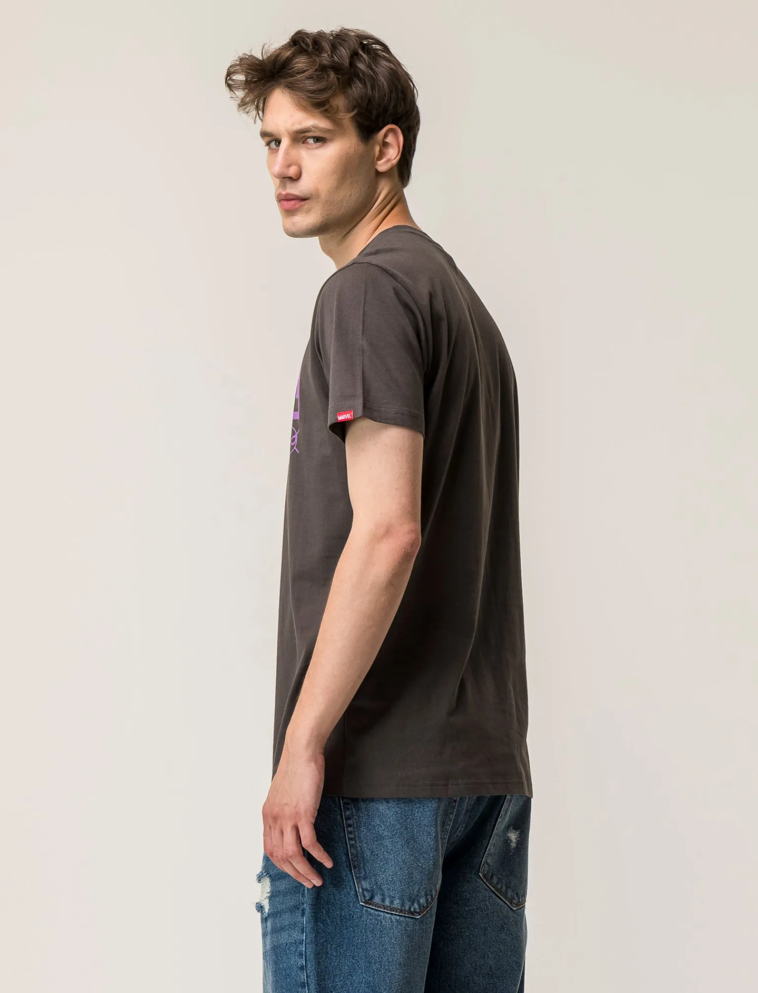 Uomo Piazza Italia Uomo | Polo E T-Shirt<T-shirt girocollo con stampa MARVEL License - var 2