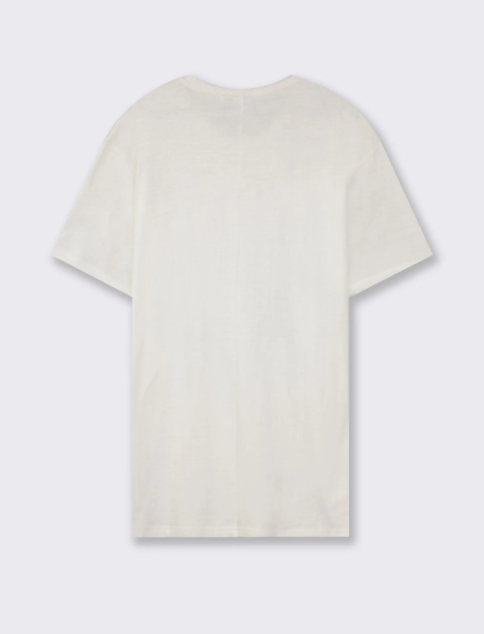 Uomo Piazza Italia Uomo | Polo E T-Shirt<T-shirt girocollo maniche corte loose fit in jersey slub puro cotone -