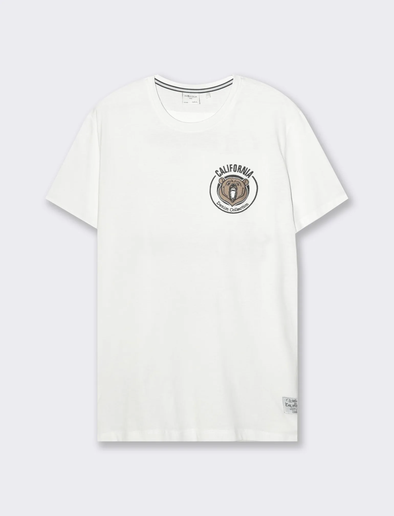 Uomo Piazza Italia Polo E T-Shirt<T-shirt girocollo maniche corte regular fit -