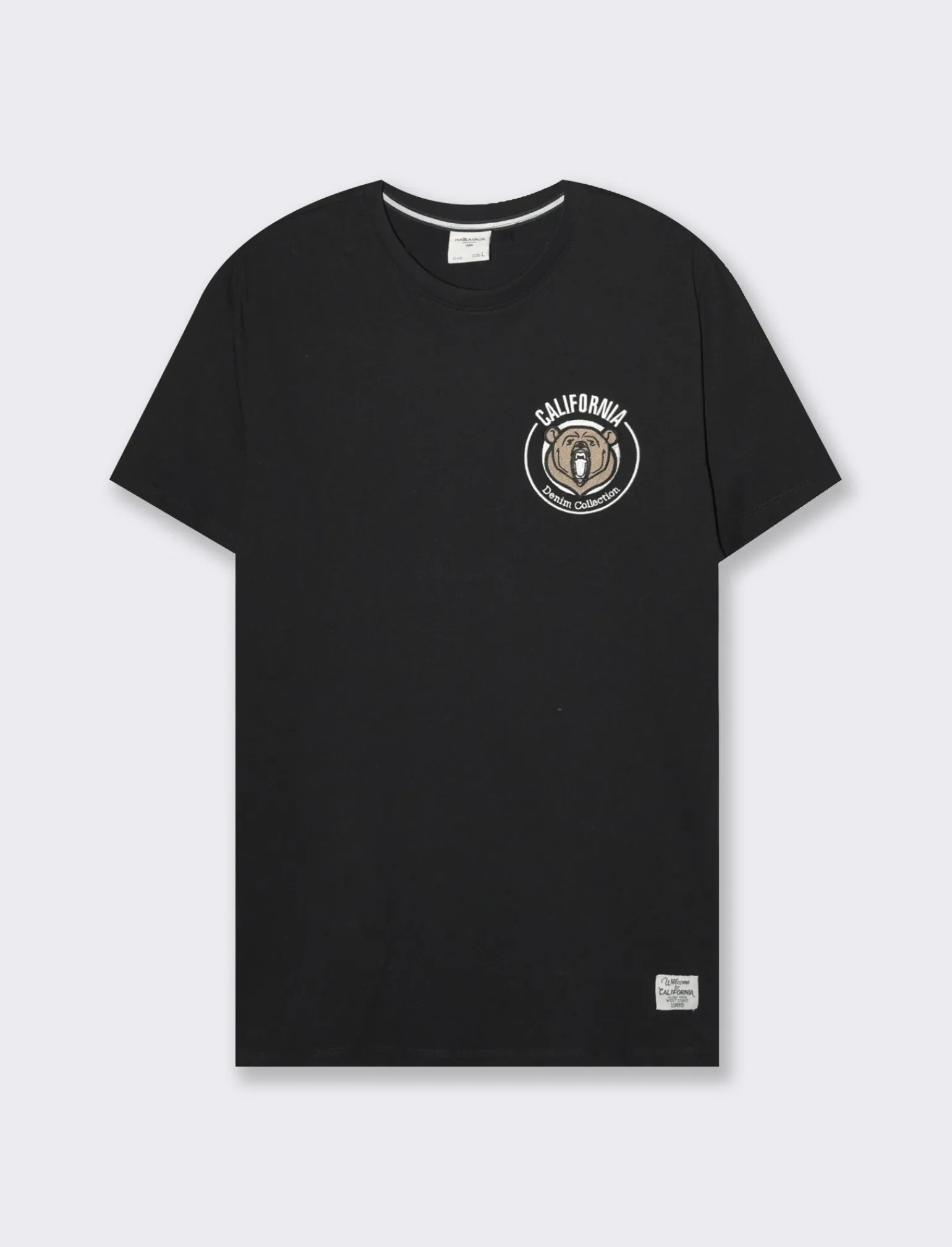 Uomo Piazza Italia Polo E T-Shirt<T-shirt girocollo maniche corte regular fit -