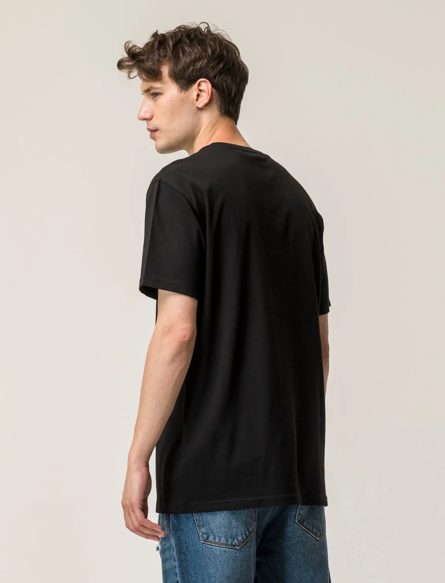 Uomo Piazza Italia Polo E T-Shirt<T-shirt girocollo maniche corte regular fit -