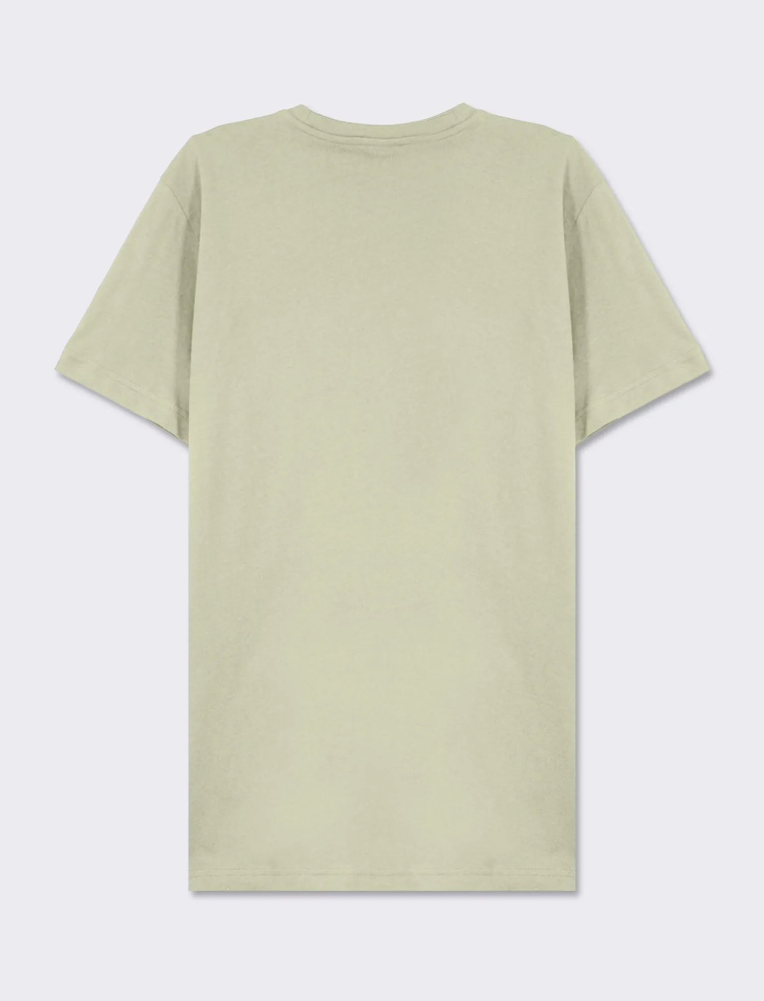 Uomo Piazza Italia Uomo | Polo E T-Shirt<T-shirt girocollo maniche corte regular fit college inspiration - salvia