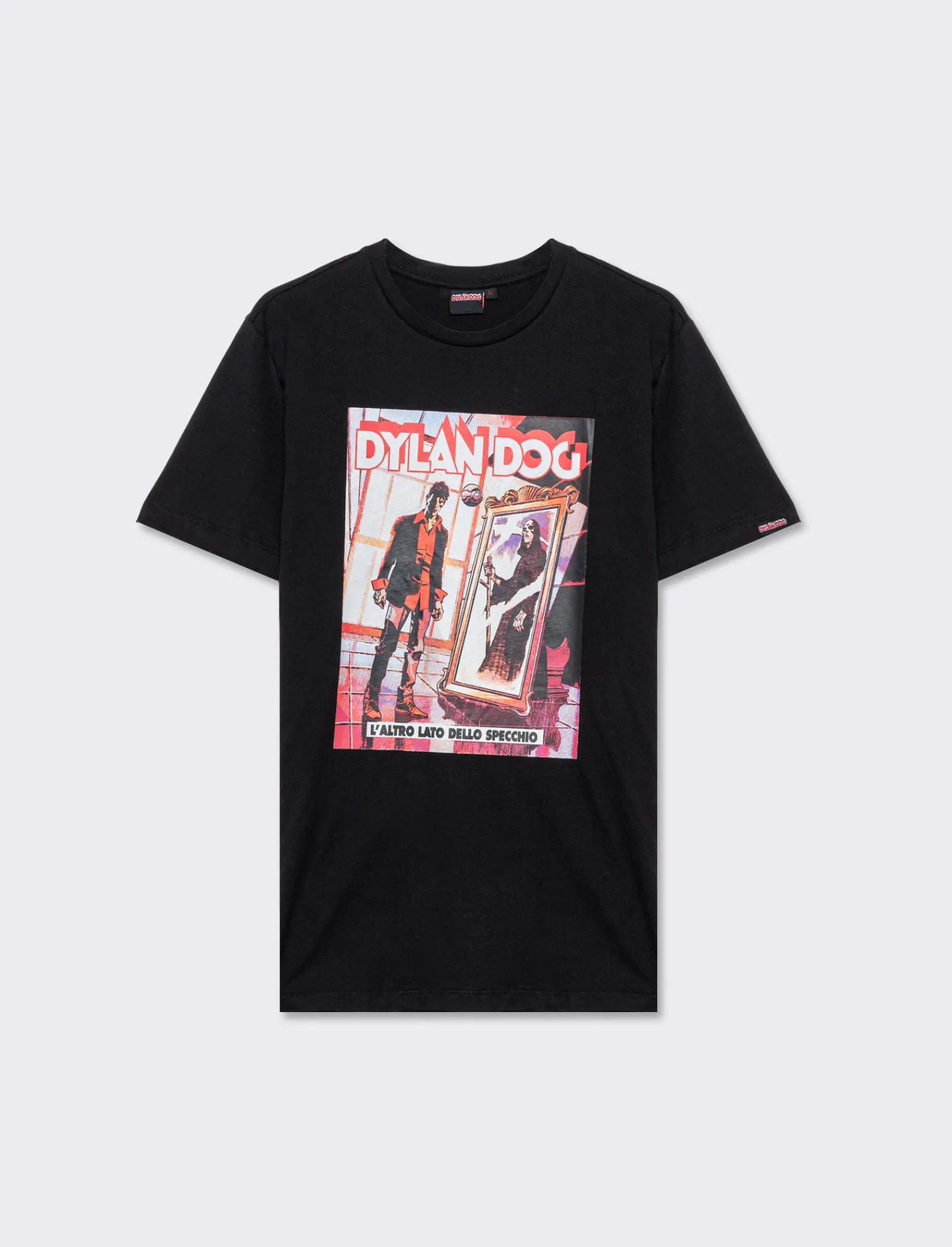 Uomo Piazza Italia Uomo | Polo E T-Shirt<T-shirt girocollo maniche corte regular fit con stampa DYLAN DOG License -