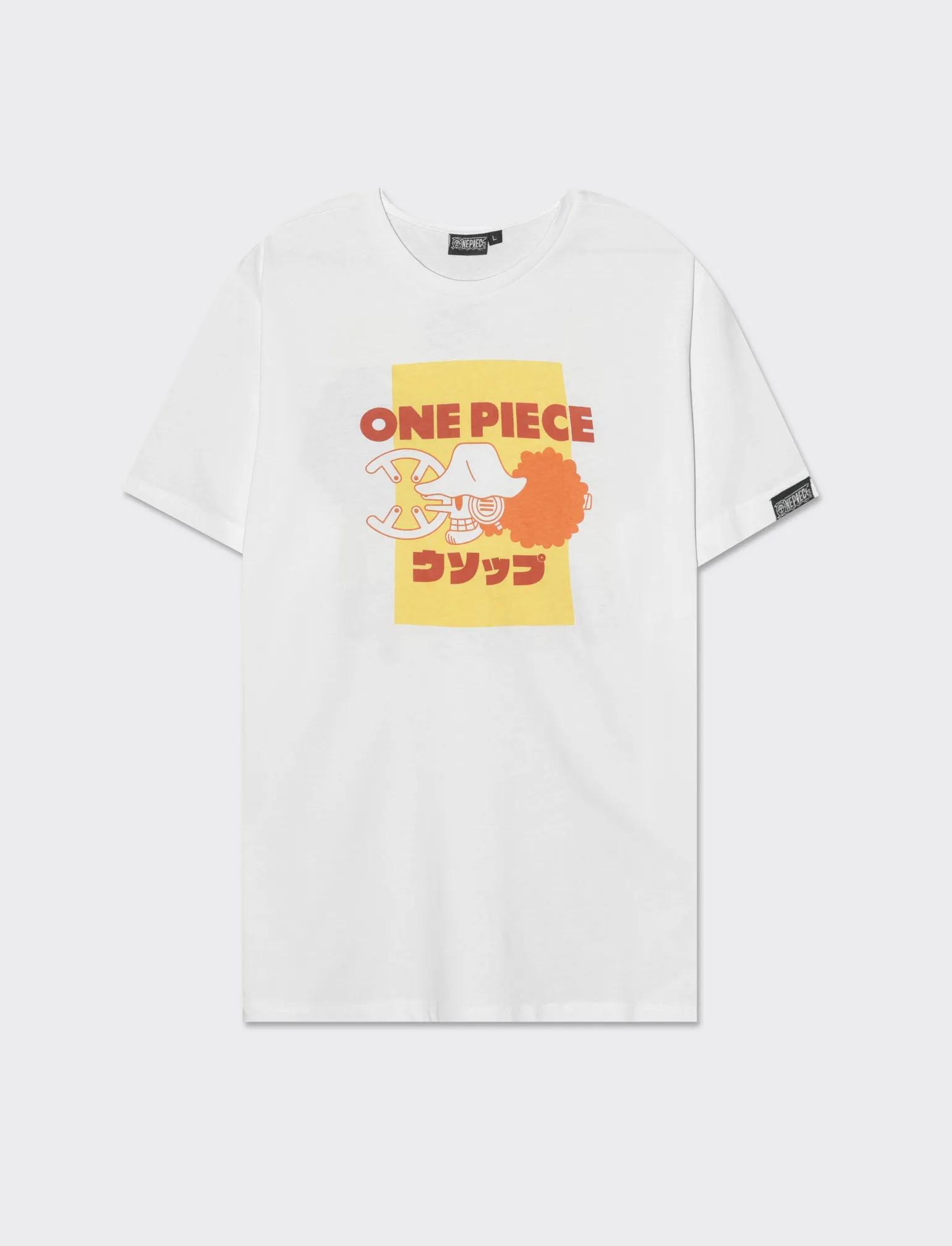 Uomo Piazza Italia Uomo | Polo E T-Shirt<T-shirt girocollo maniche corte regular fit con stampa ONE PIECE License -
