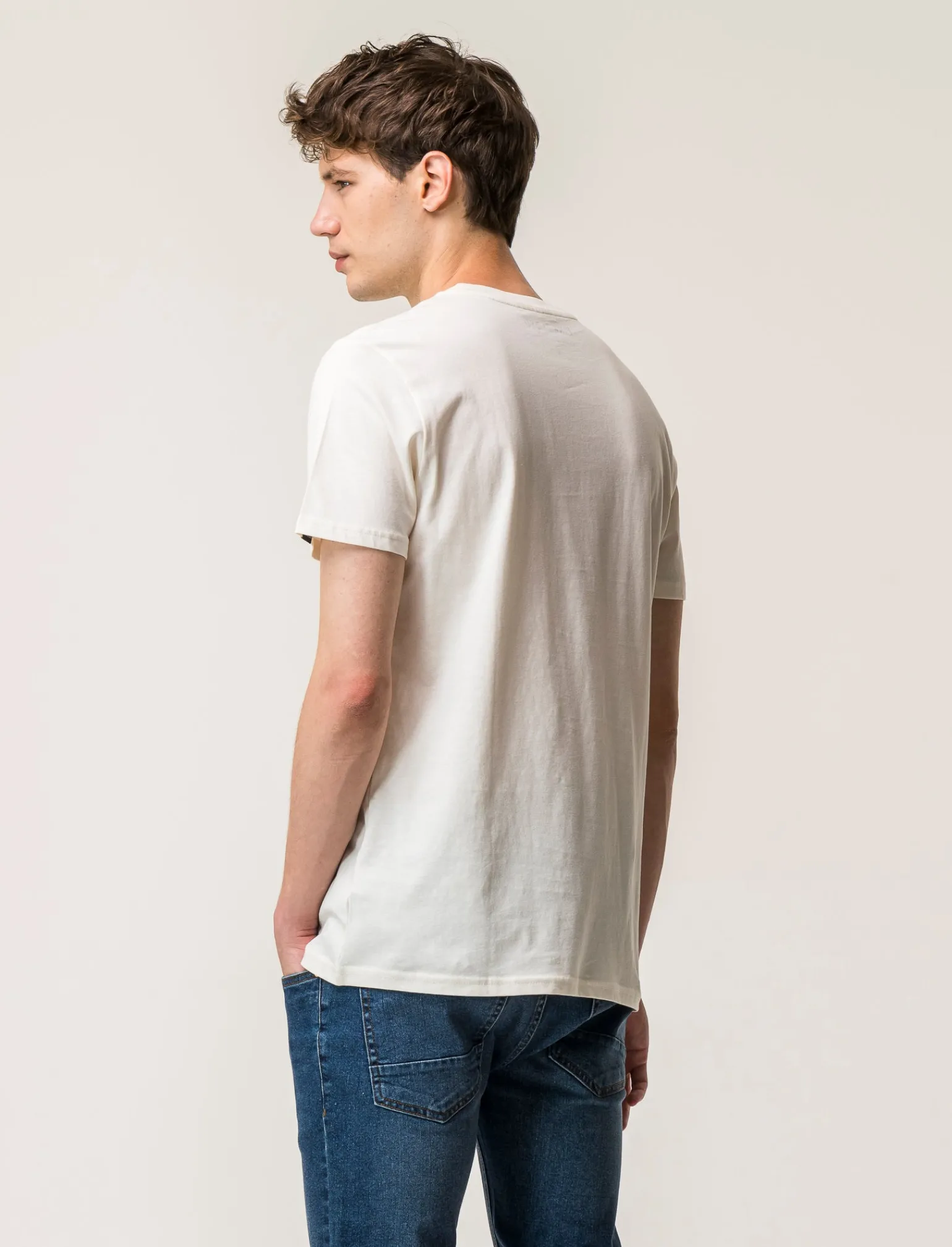 Uomo Piazza Italia Uomo | Polo E T-Shirt<T-shirt girocollo maniche corte regular fit con stampa PINKFLOYD License - sporco