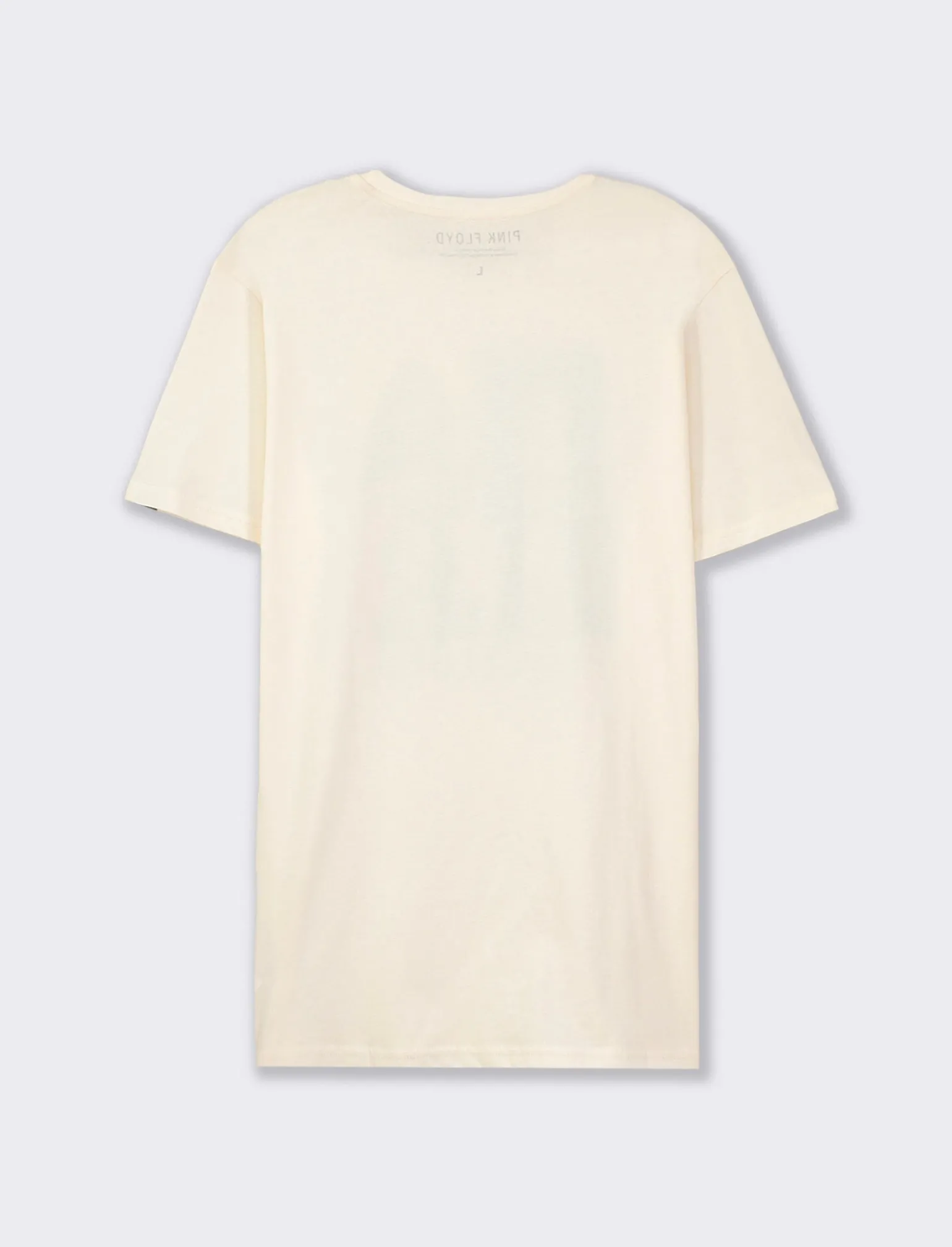 Uomo Piazza Italia Uomo | Polo E T-Shirt<T-shirt girocollo maniche corte regular fit con stampa PINKFLOYD License - sporco