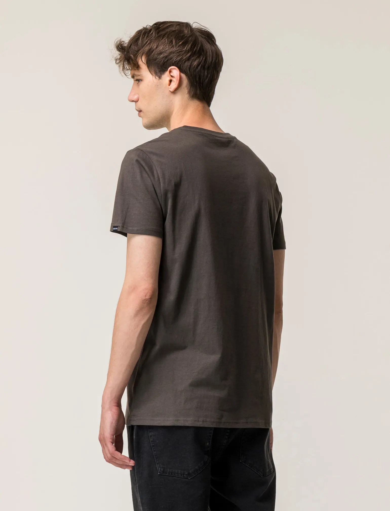 Uomo Piazza Italia Uomo | Polo E T-Shirt<T-shirt girocollo maniche corte regular fit con stampa PINKFLOYD License - asfalto