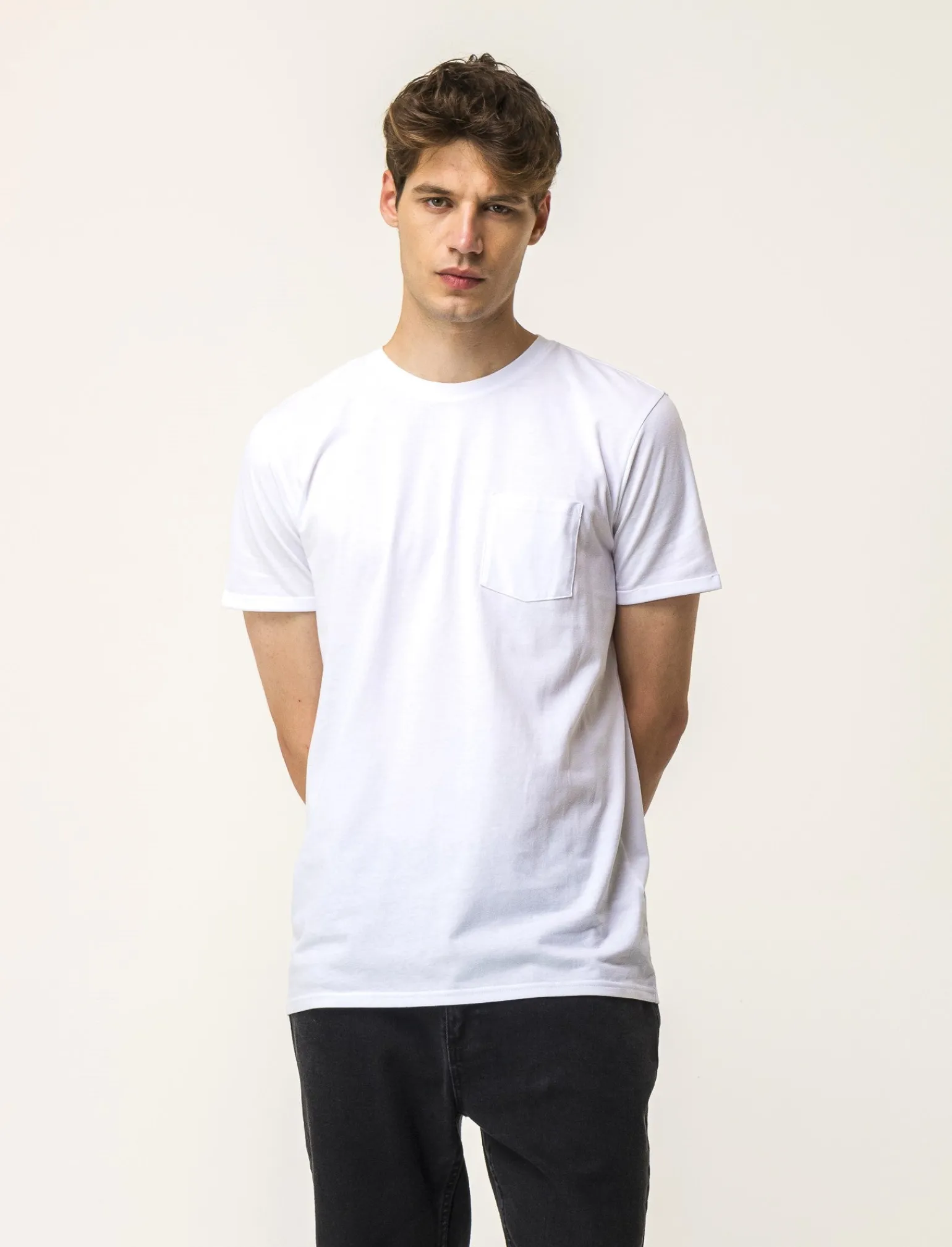 Uomo Piazza Italia Uomo | Polo E T-Shirt<T-shirt girocollo maniche corte regularfit in jersey puro cotone -