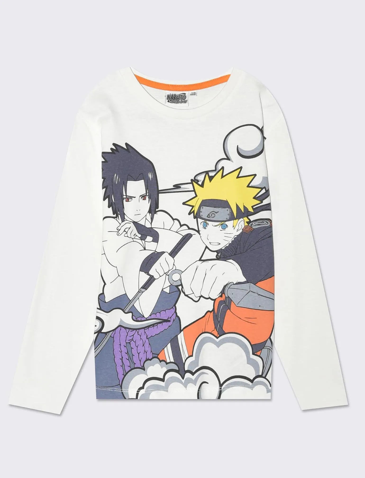 Bambino Piazza Italia Bambino | Maglieria<T-shirt in jersey girocollo con stampa Naruto in tre modelli colore - Fantasia