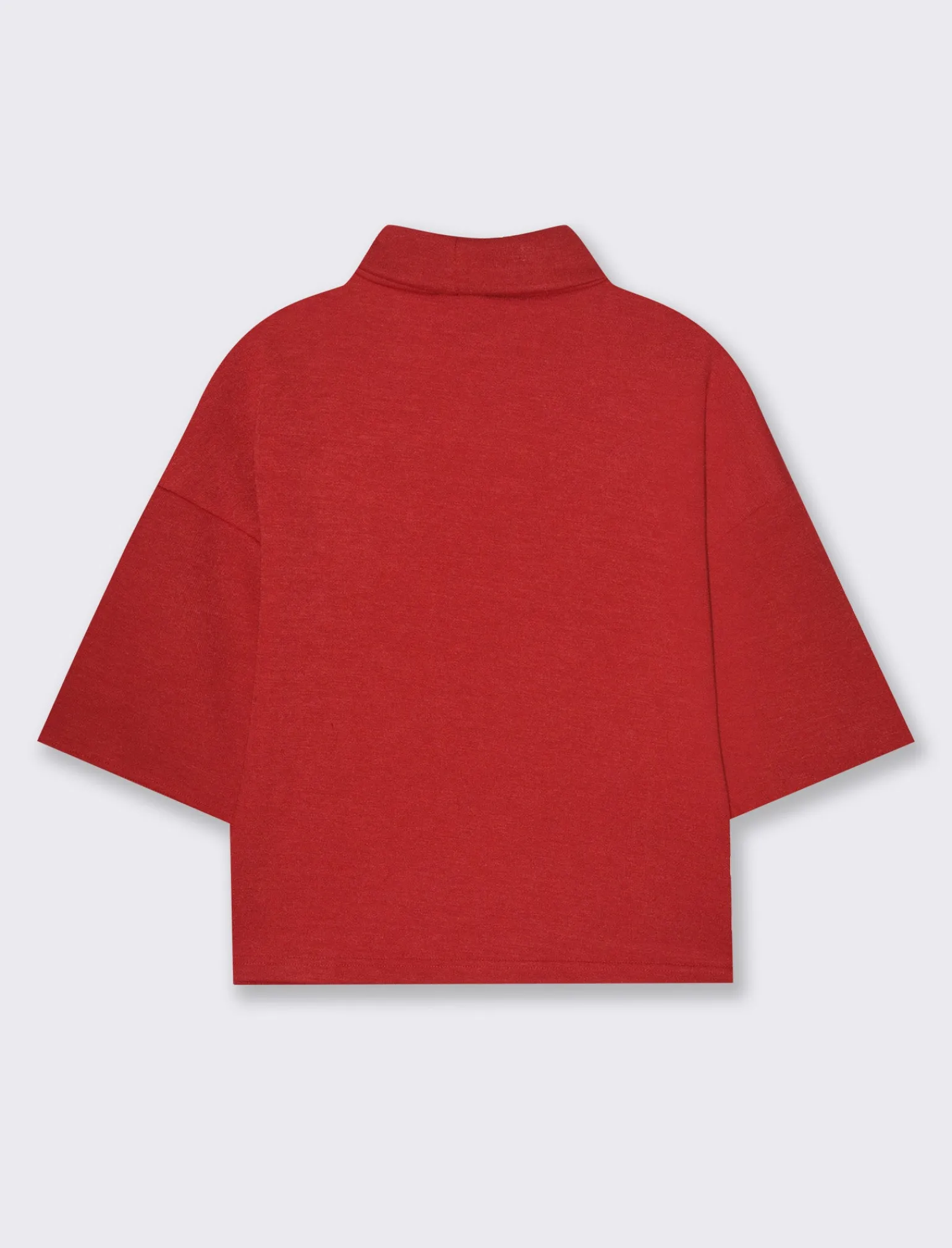 Donna Piazza Italia T-Shirt E Top<T-shirt in maglia a collo alto - Rosso