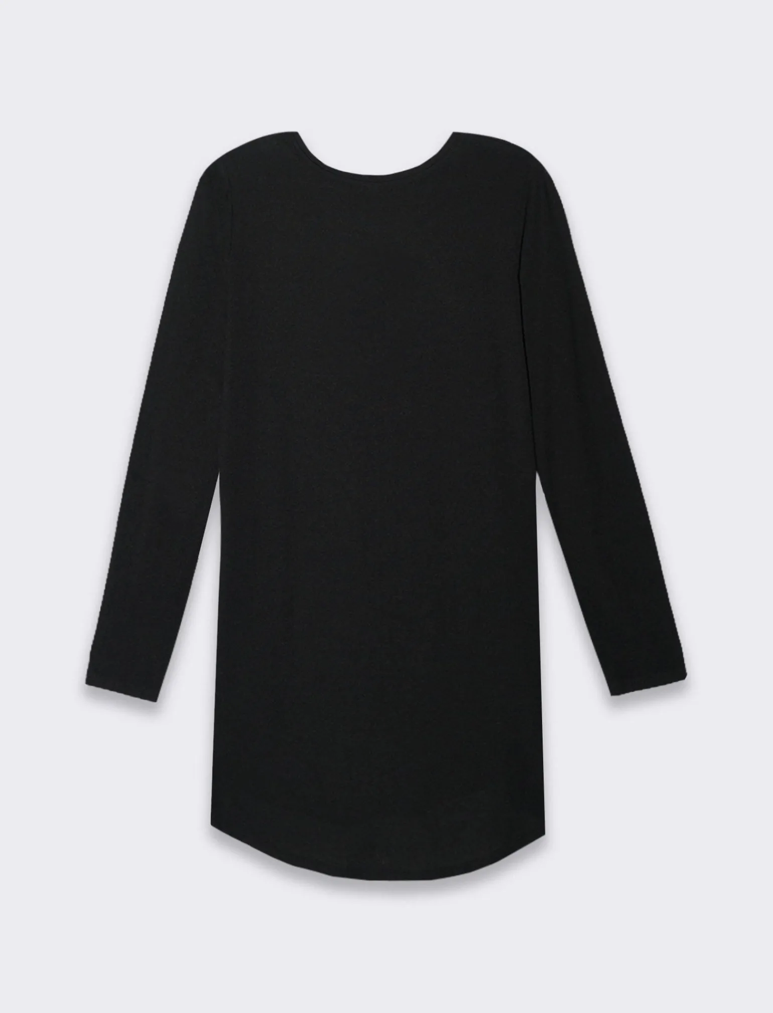 Donna Piazza Italia Donna | Maglieria<T-shirt lunga a girocollo a manica lunga e spacchi laterali -