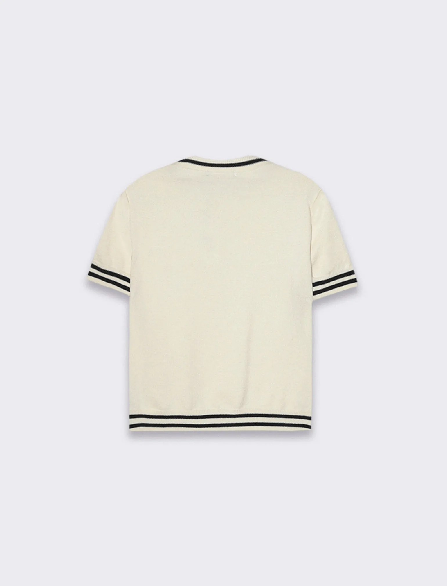 Donna Piazza Italia Donna | Maglieria<T-shirt manica corta con giro collo -