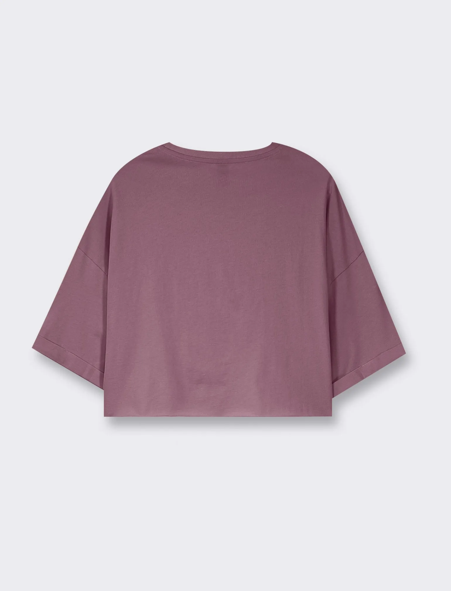 Donna Piazza Italia Donna | T-Shirt E Top<T-shirt mezz manica girocollo vestibilità crop e spalla scesa con stampa - var 3