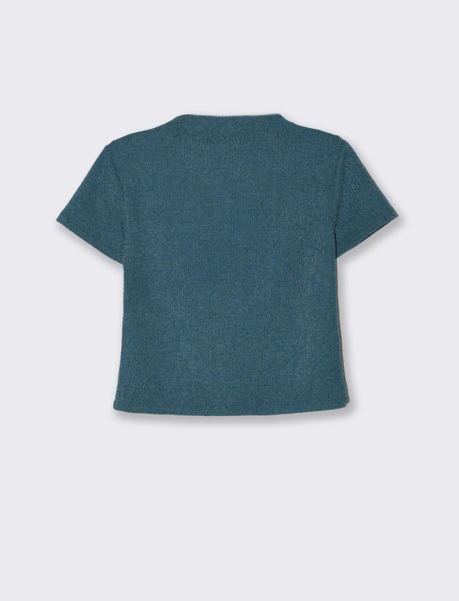 Donna Piazza Italia T-Shirt E Top<T-shirt mezza manica con mezzo collo - Ottanio