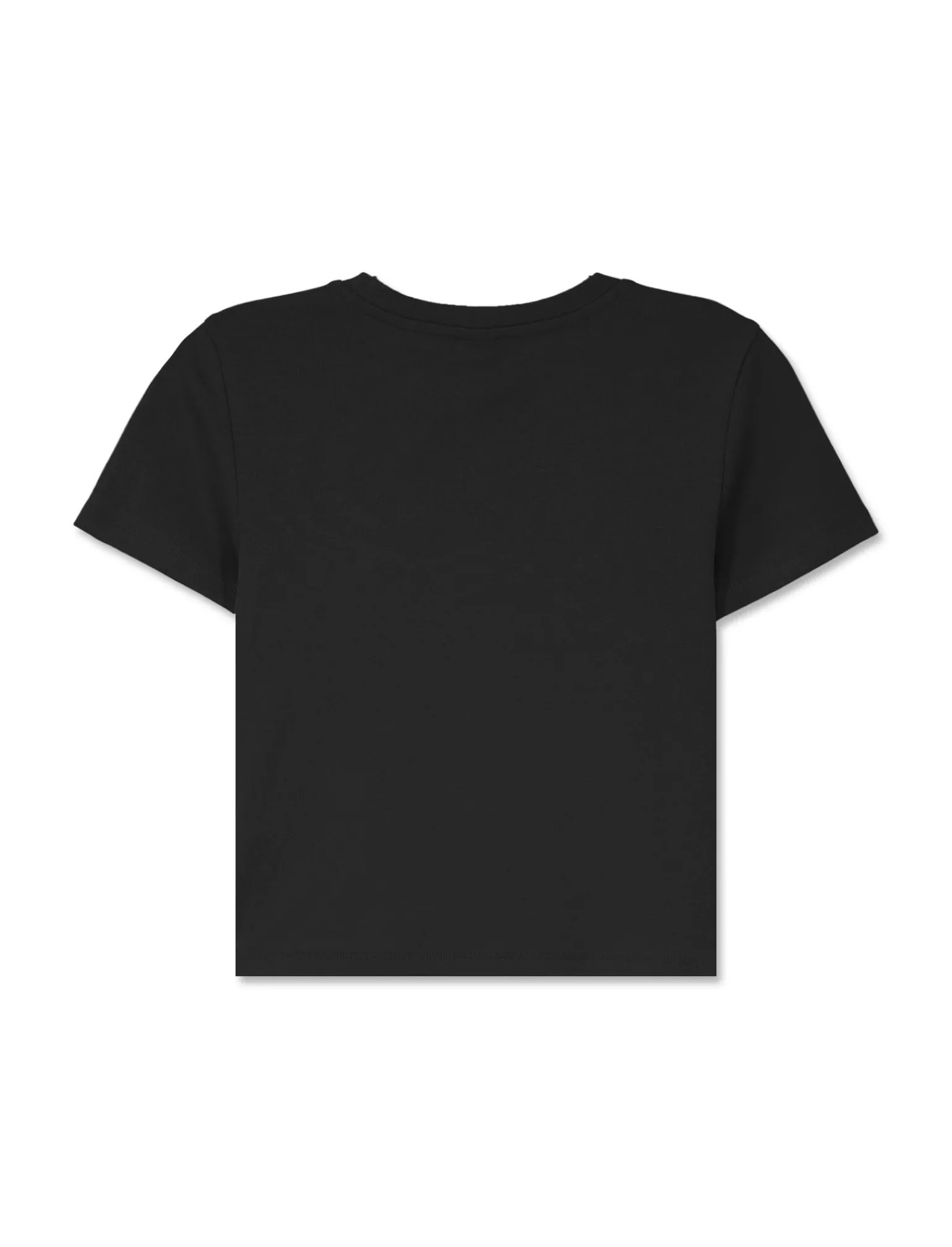 Donna Piazza Italia Donna | T-Shirt E Top<T-shirt mezza manica girocollo con lavorazione a coste -