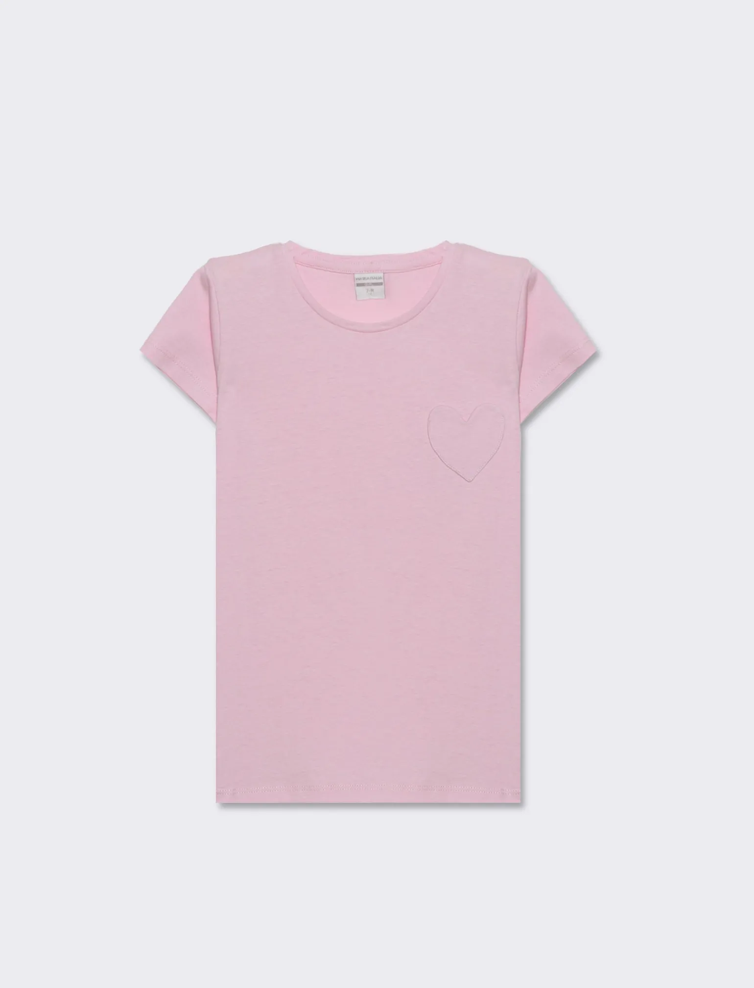 Piazza Italia Bambina | T-Shirt E Top<T-shirt mezza manica in cotone con taschino. ideale per ogni occasione -
