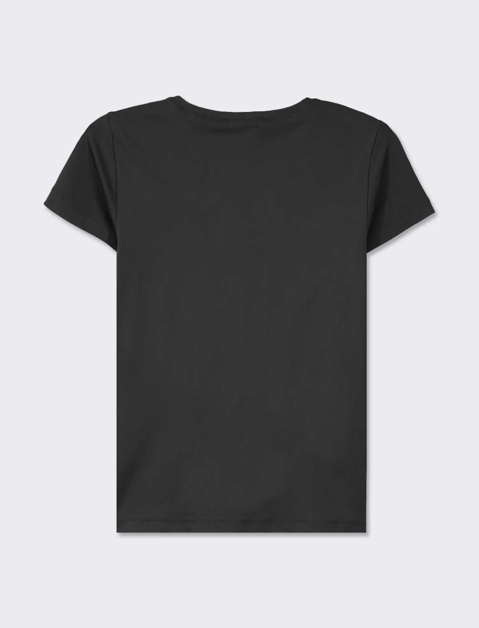 Donna Piazza Italia Donna | T-Shirt E Top<T-shirt mezza manica in tessuto elastico vestibilità slim -