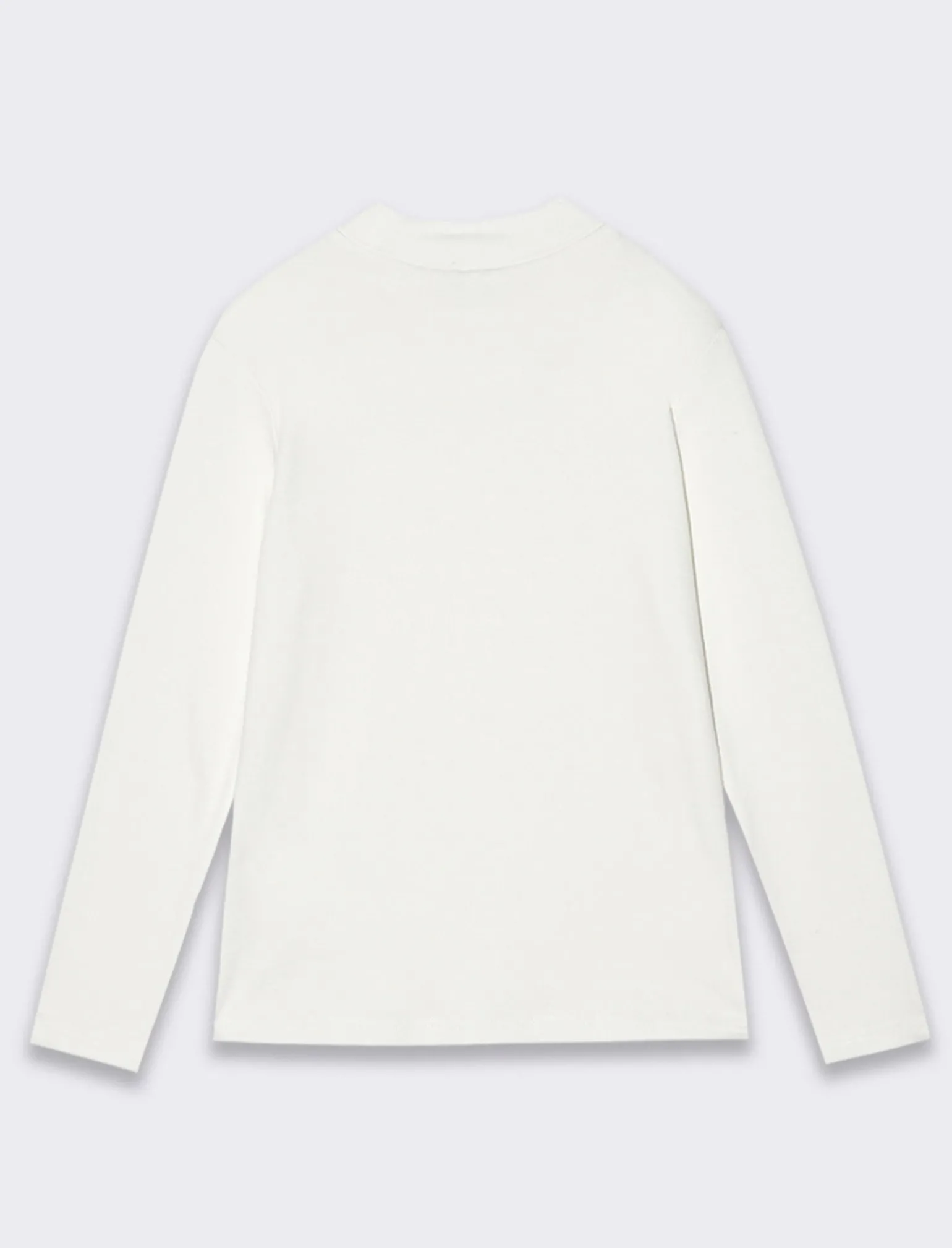 Piazza Italia T-Shirt E Top | T-Shirt E Top<T-shirt mezzo collo di interlock da bambina - Bianco sporco