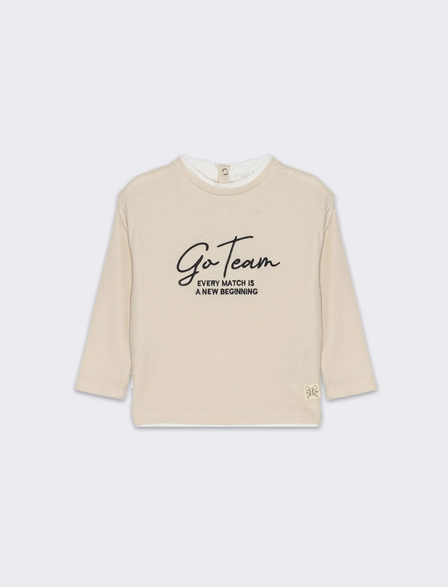 Piazza Italia Neonato | T-Shirt E Top<T-SHIRT TESSUTO WAFFLE - Sabbia