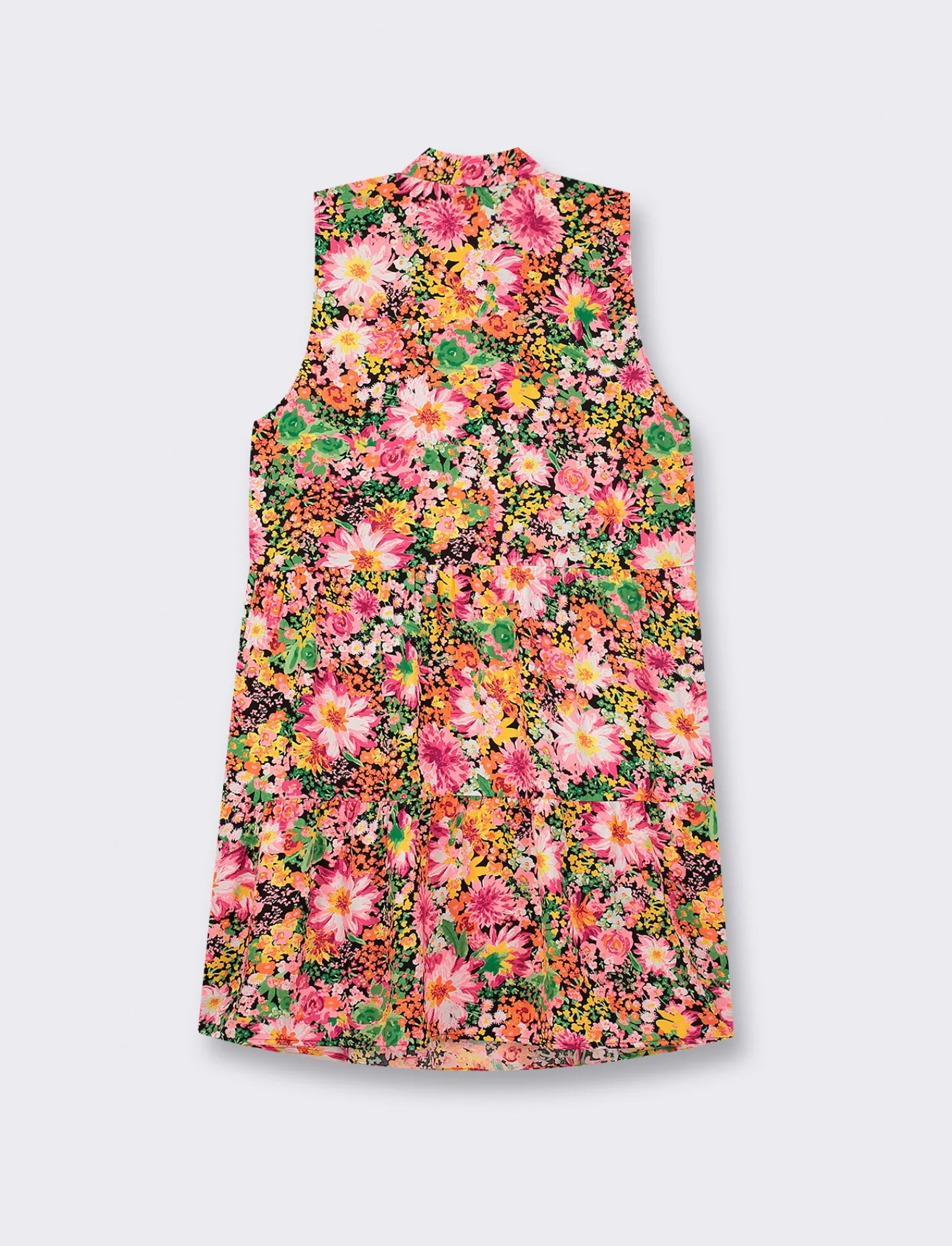 Donna Piazza Italia Donna<Vestito fantasia con bottoni sul davanti - var 1