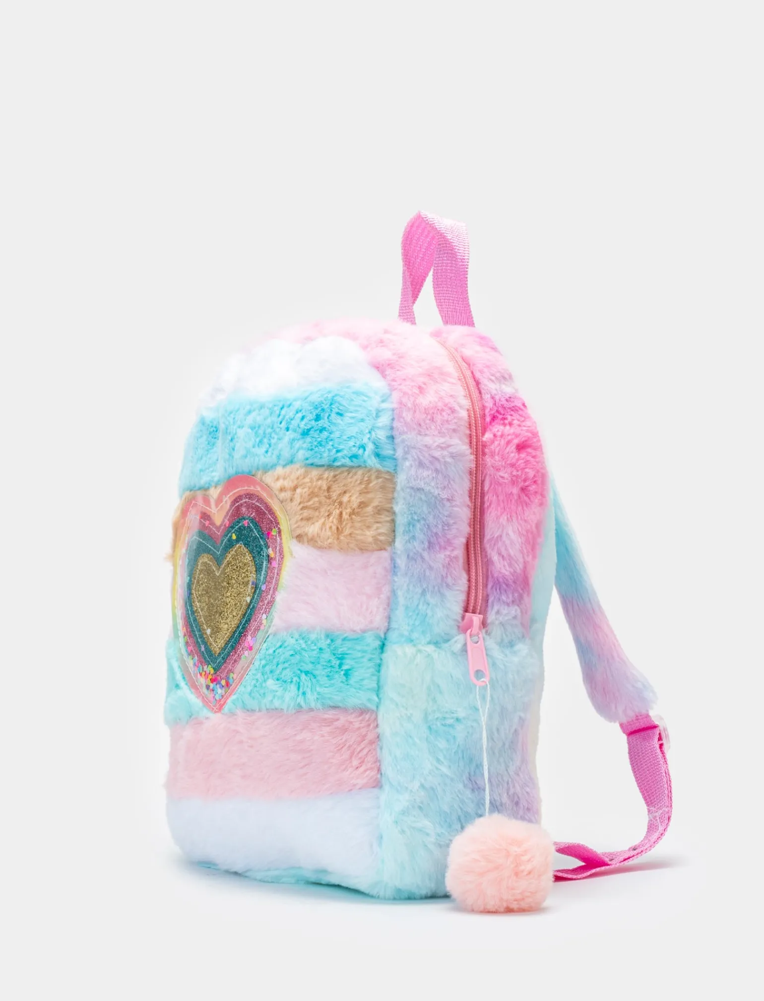 Piazza Italia Bambina | Borse E Zaini<Zaino da bambina multicolor in pelliccia -