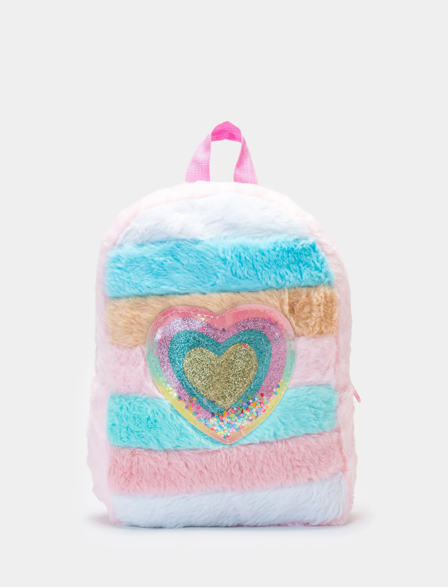 Piazza Italia Bambina | Borse E Zaini<Zaino da bambina multicolor in pelliccia -