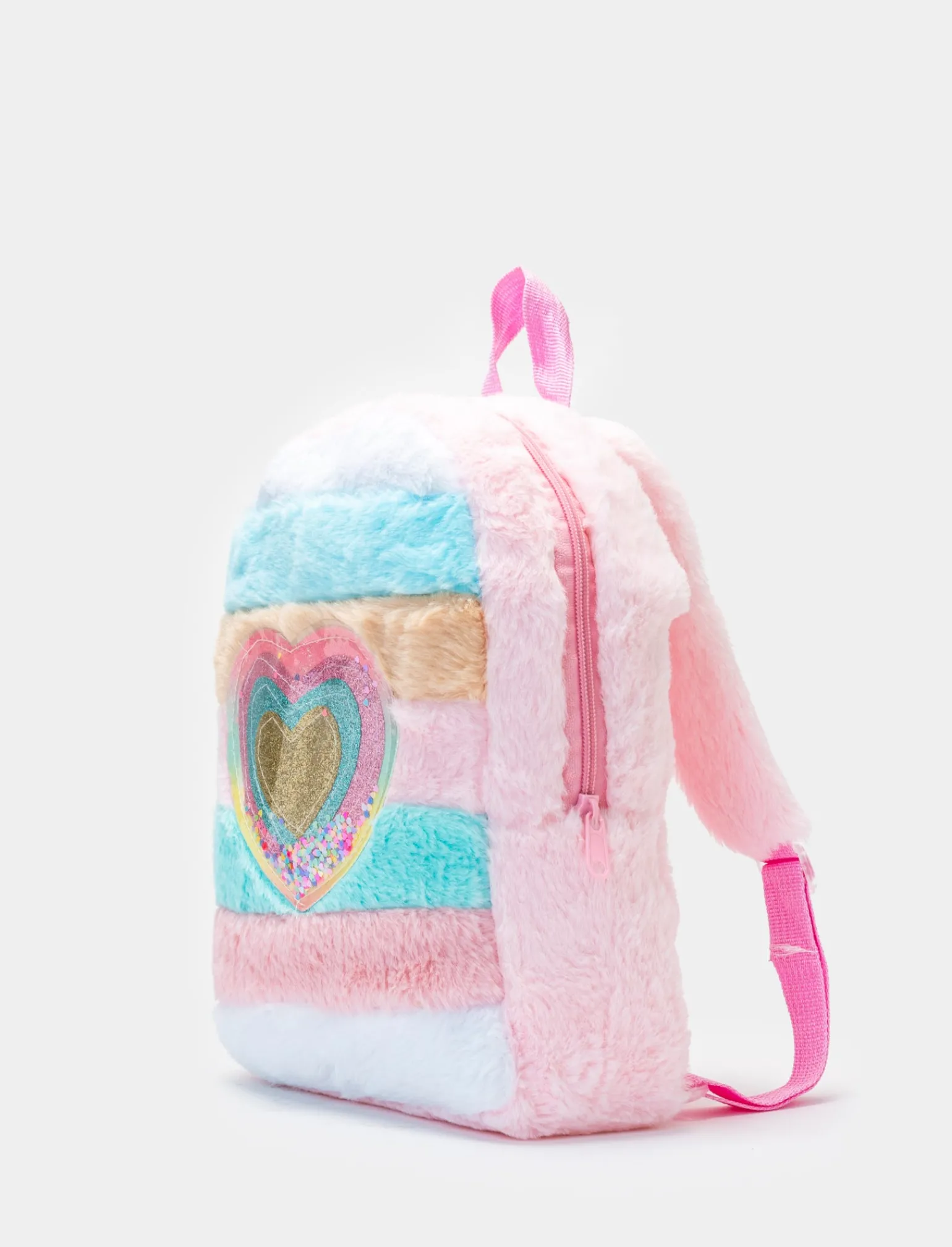 Piazza Italia Bambina | Borse E Zaini<Zaino da bambina multicolor in pelliccia -